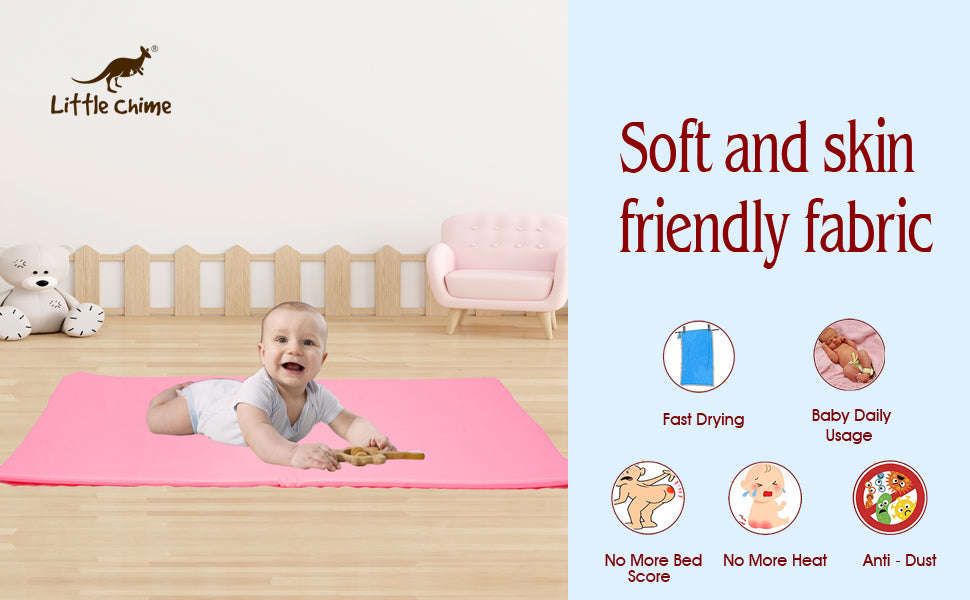 Tulips 20 mm Bed Protector Sheet