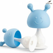 Soft Silicon Teether For Babies | Mushroom Design