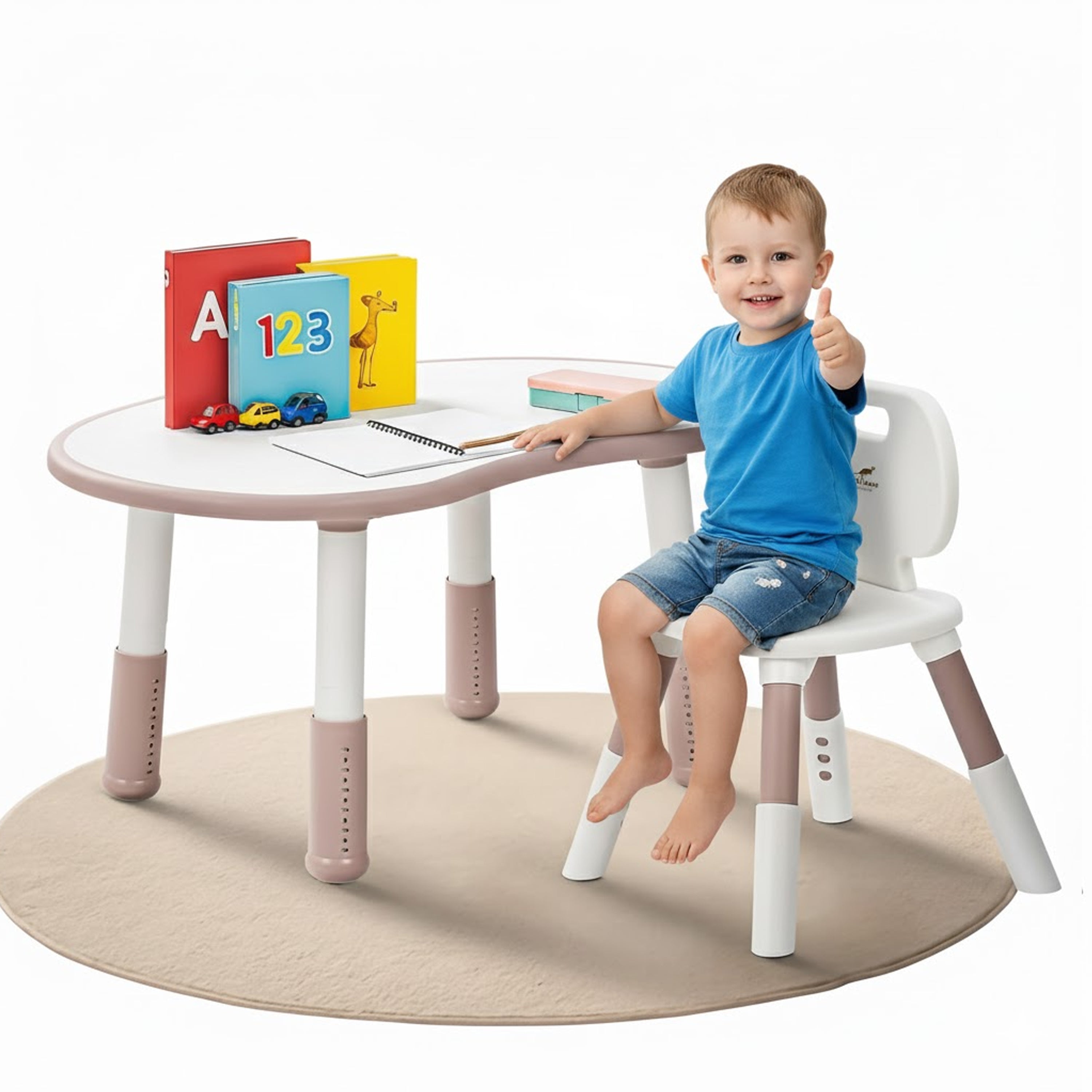 Functional Adjustable Study Table