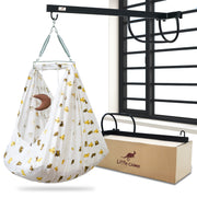 Little chime Muslin cradle Bed Combo