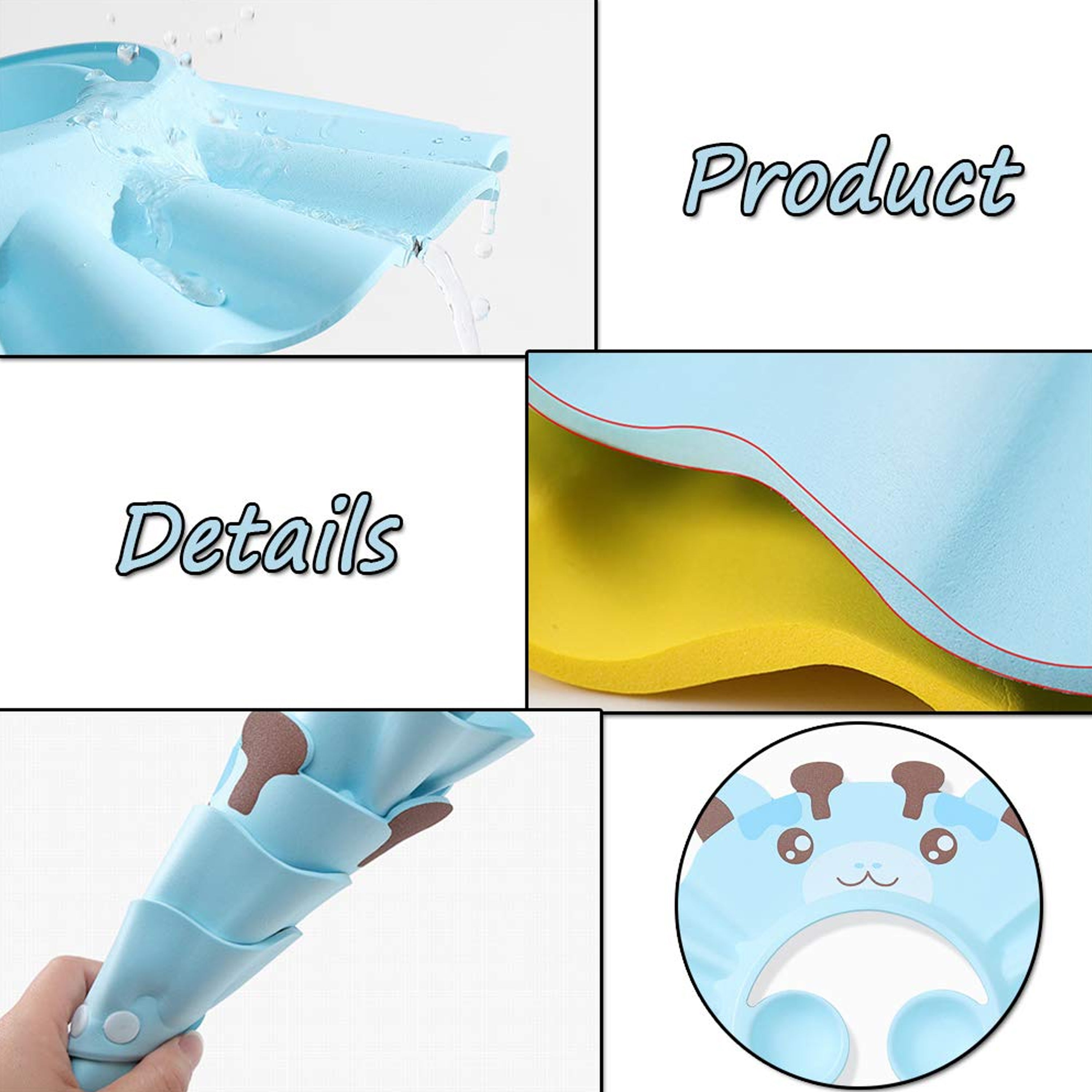 Adjustable Bathing Baby Shower Cap