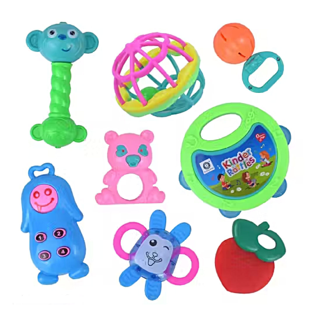 Modern Kids Kinder Rattles 8 PCS Toy For Kids