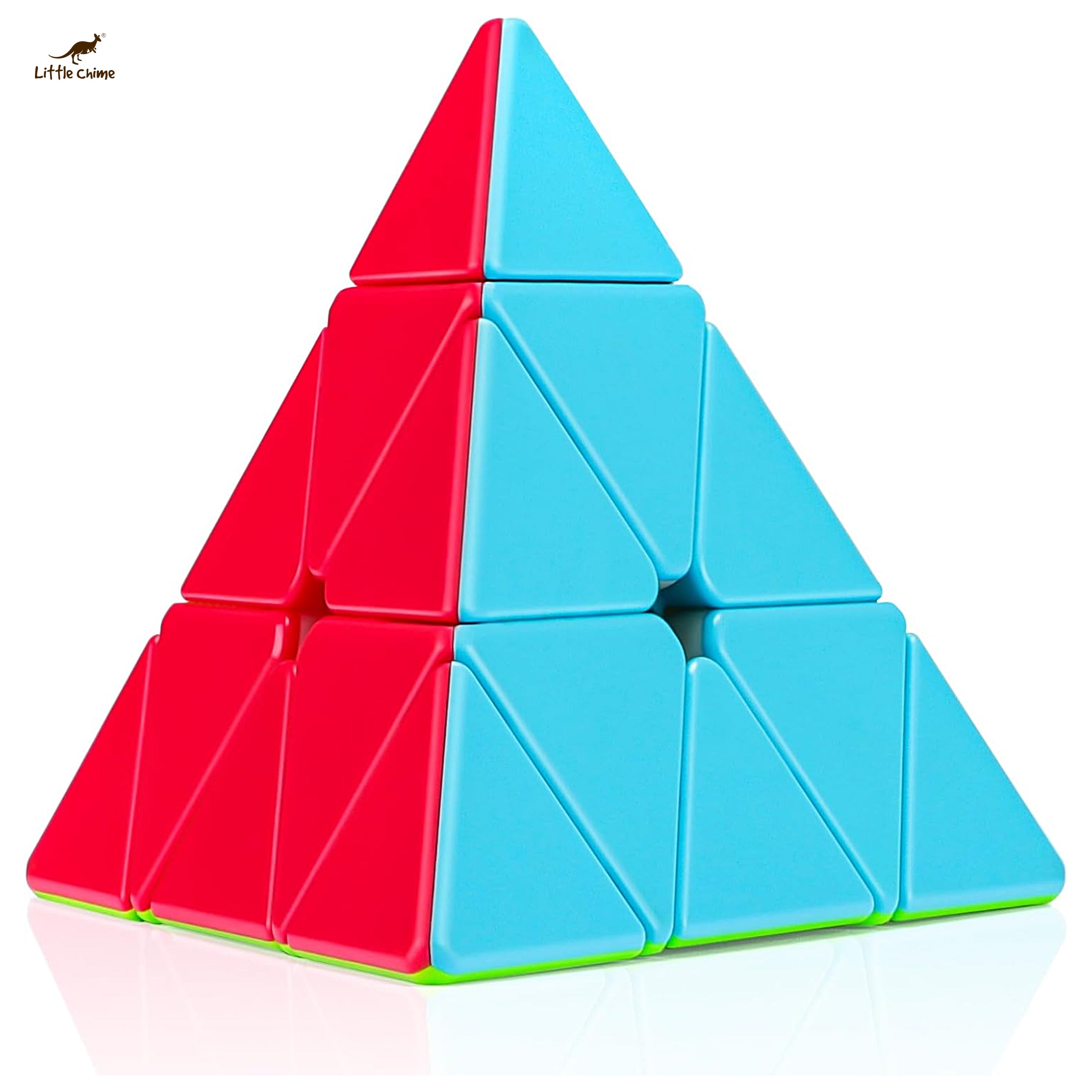 Mirror Silver and Gold Stickerless Magic Speed Cube