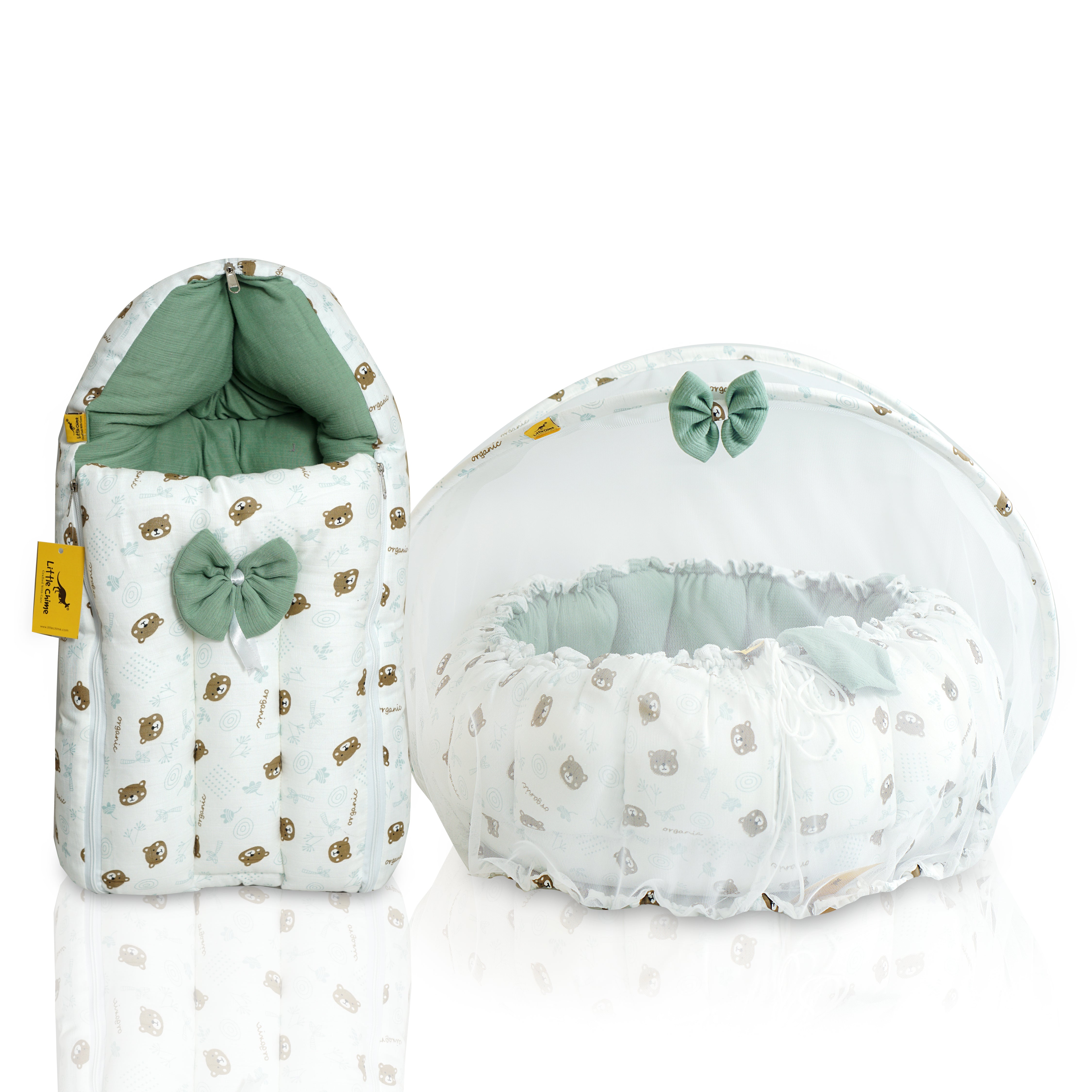 2 Piece Muslin Bed Combo