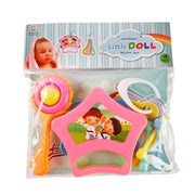 Little Doll Rattle Set of 4 pcs