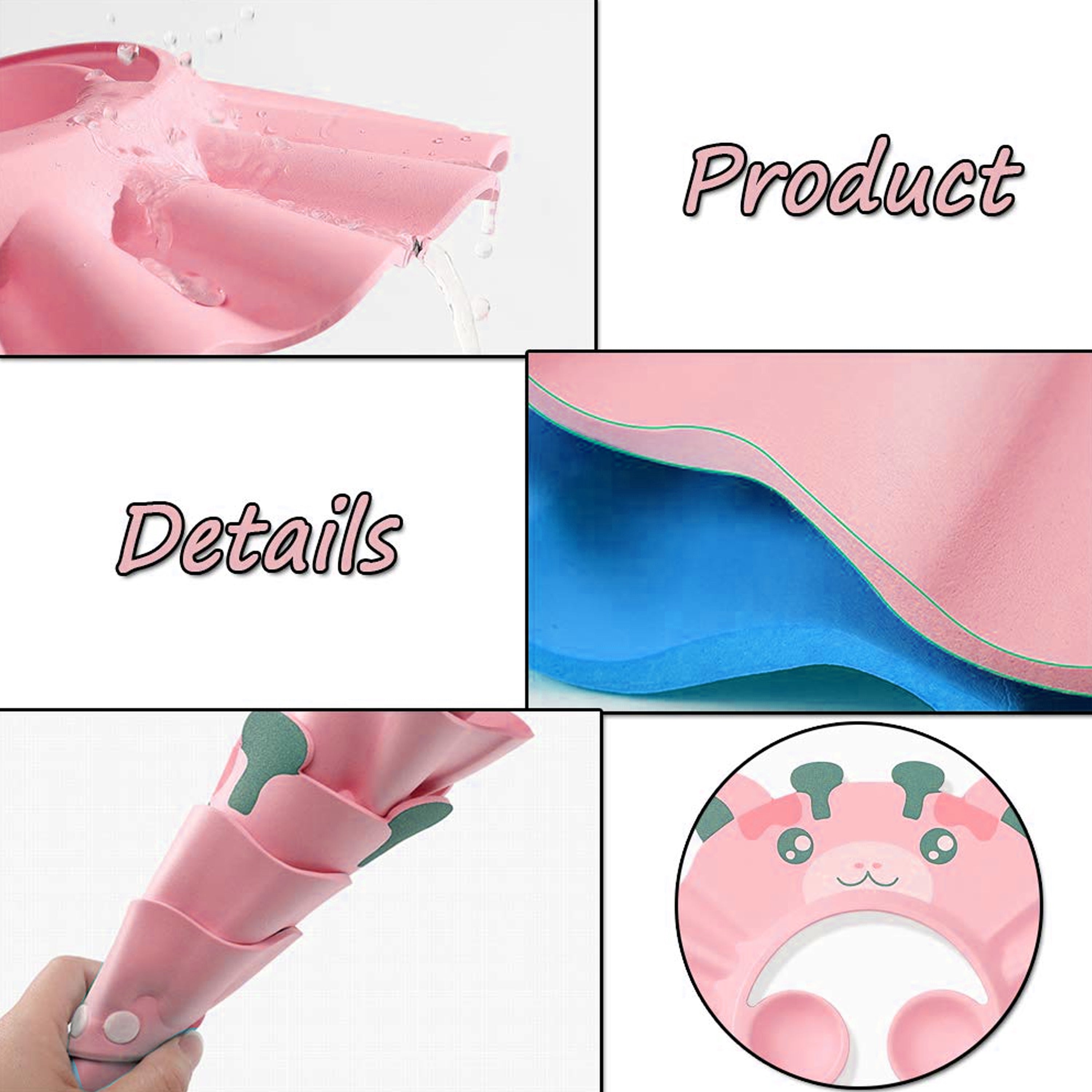 Adjustable Bathing Baby Shower Cap