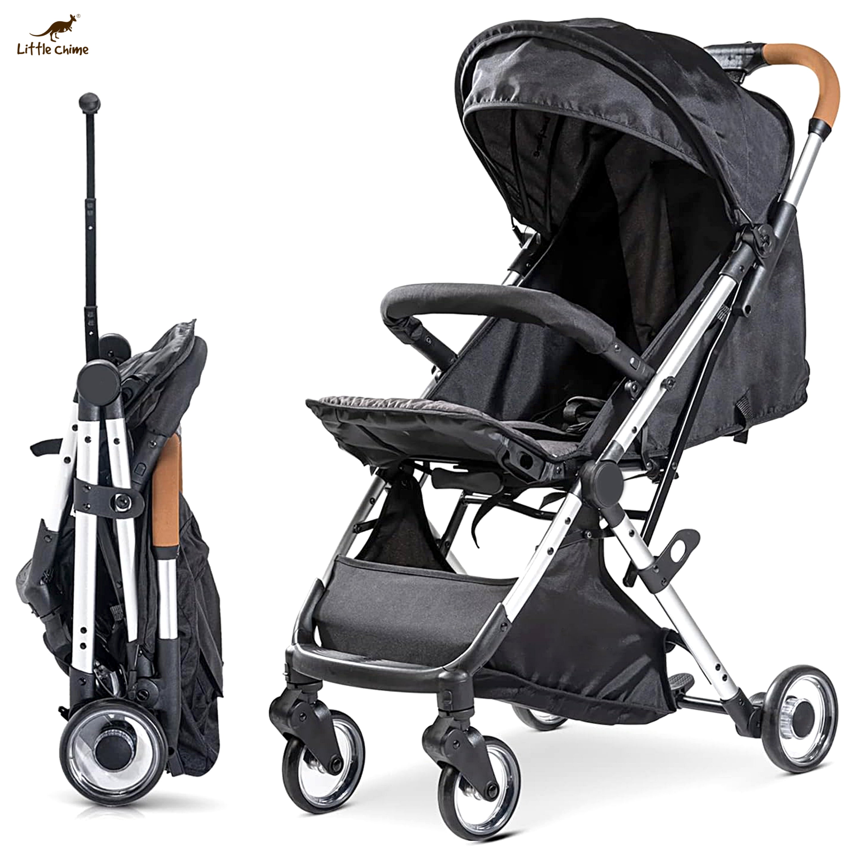 Foldable Baby Stroller with Aluminium Frame