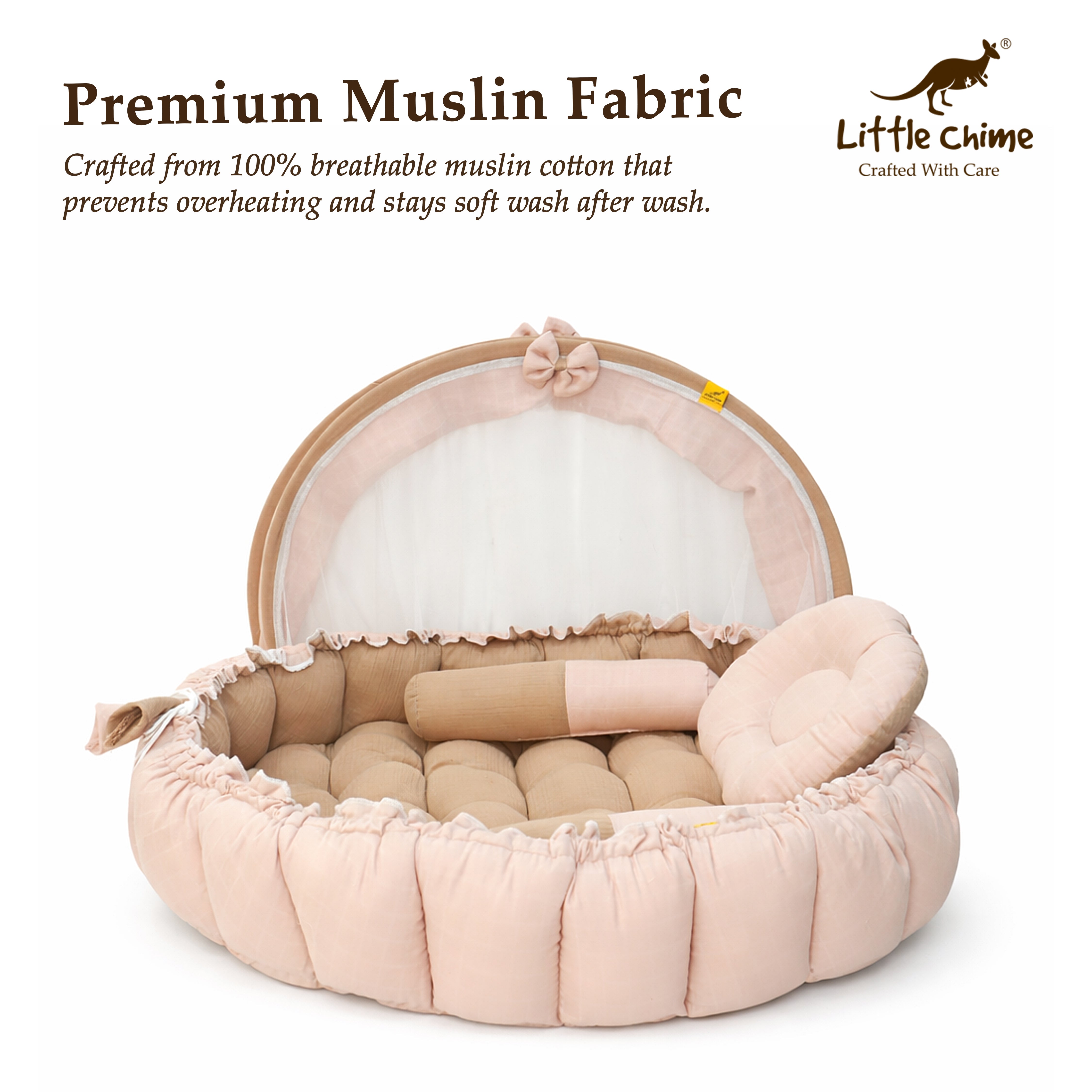 Muslin Owl Baby Bed