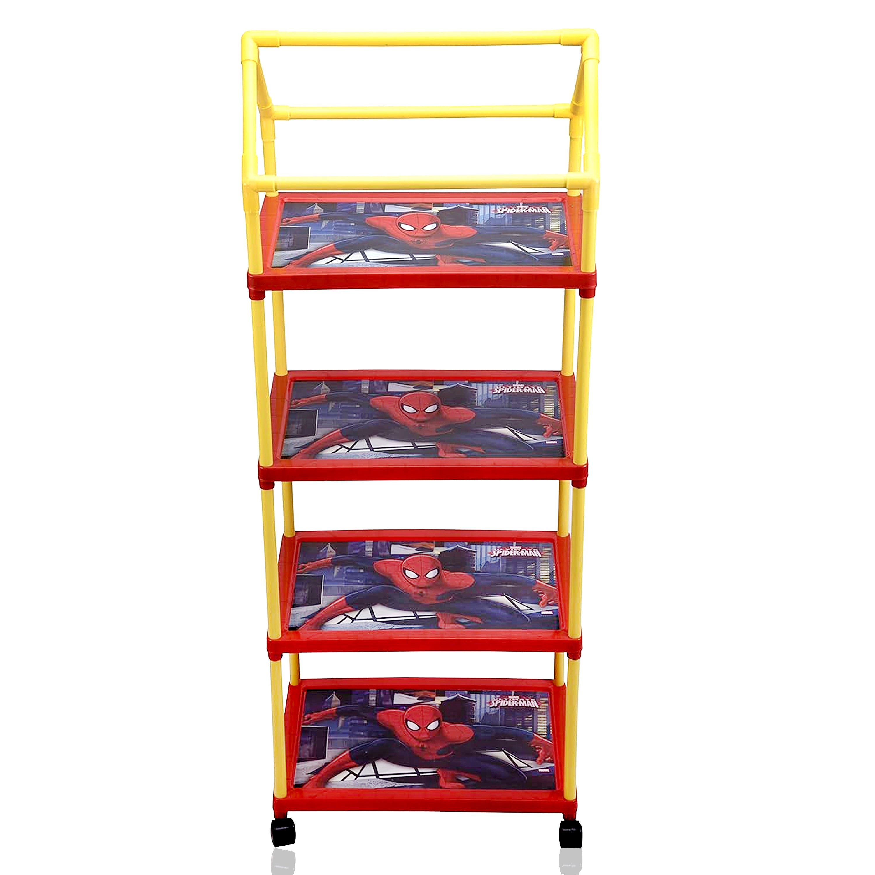 Spider Man Blue Color Portable Kids Wardrobe