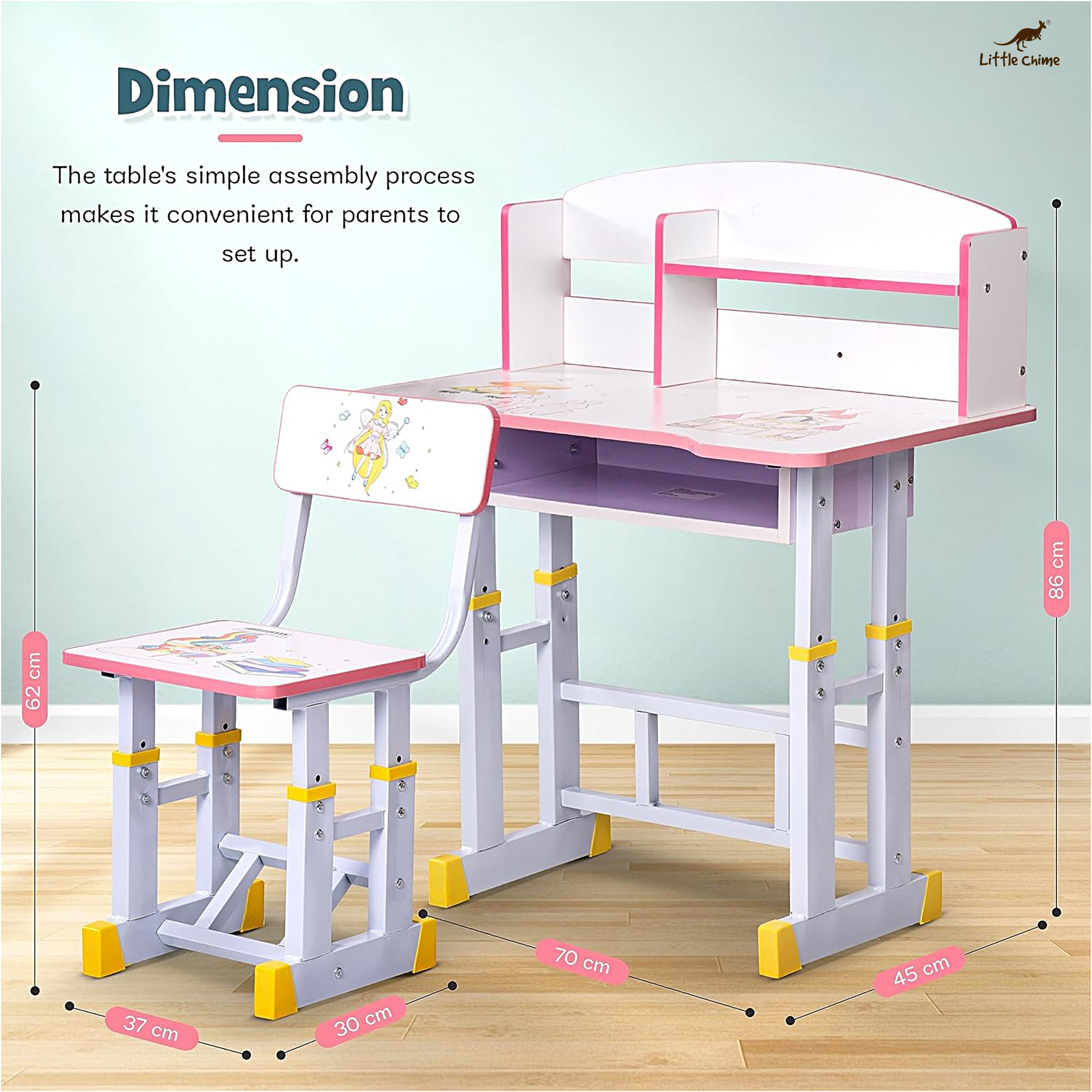 Kids Study Desk Chair Set