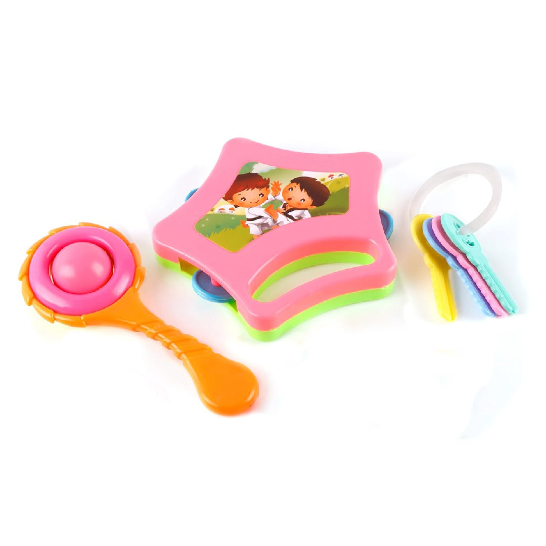 Little Doll Rattle Set of 4 pcs