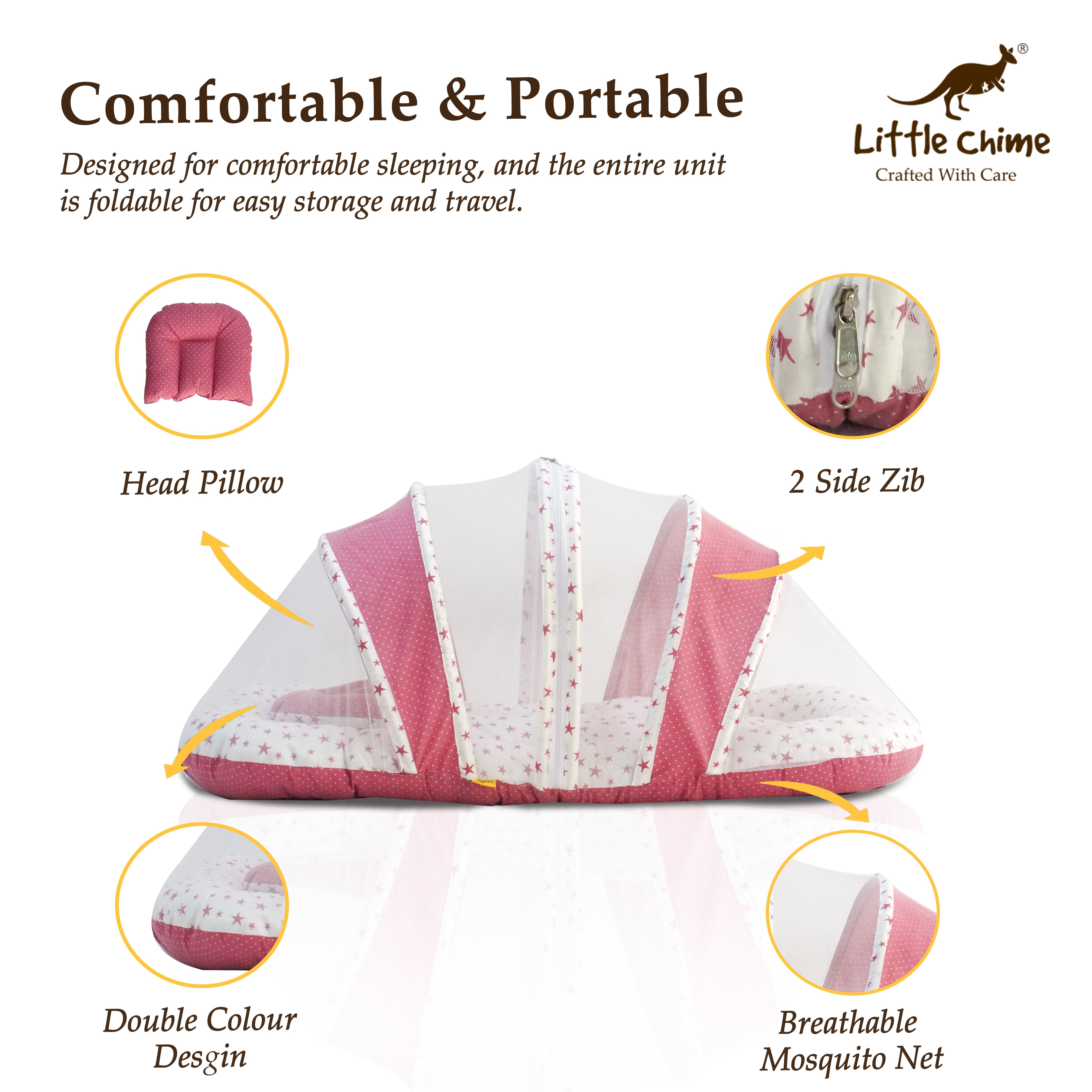 Baby Bed with Mosquito Net