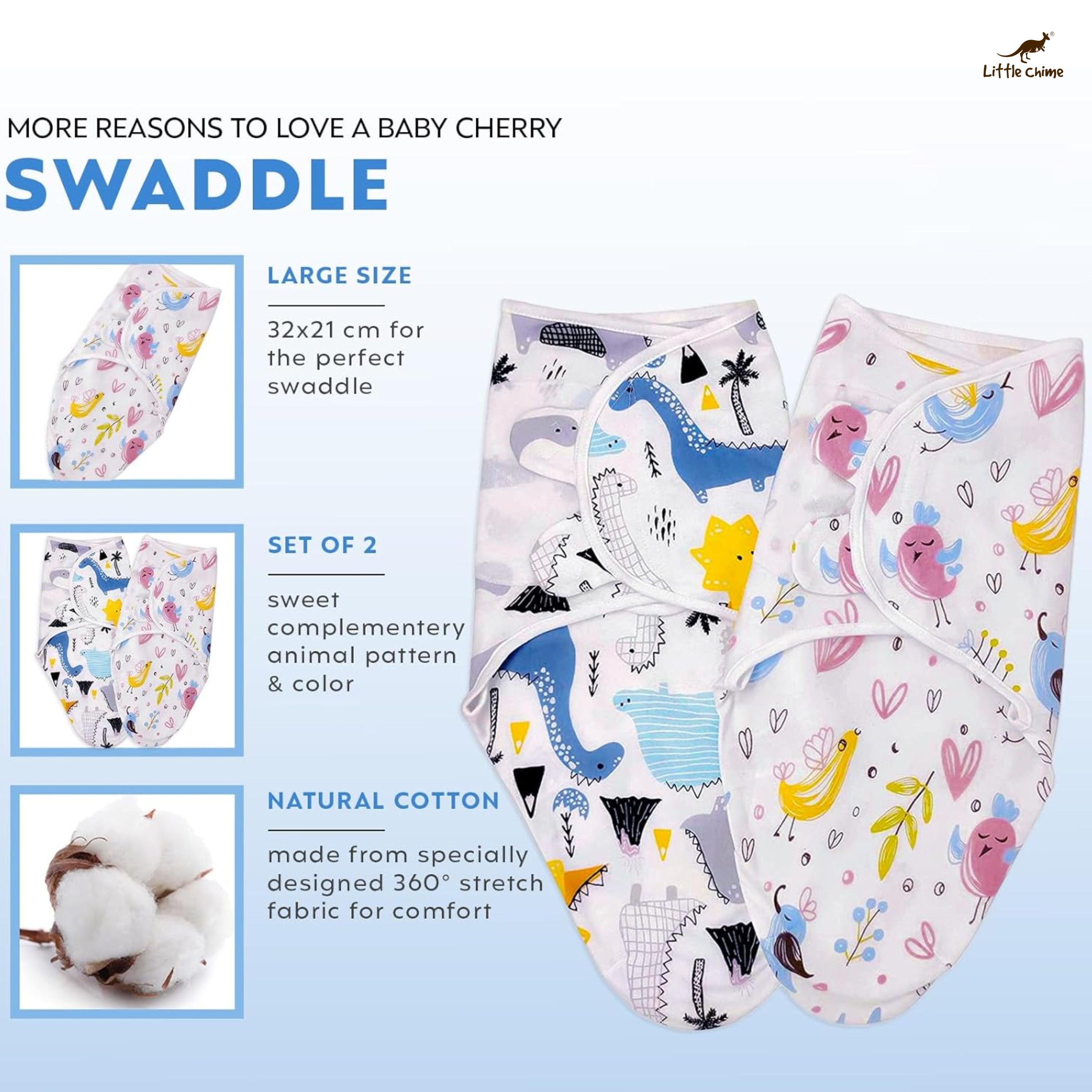 Baby Swaddle Wrap for New Born