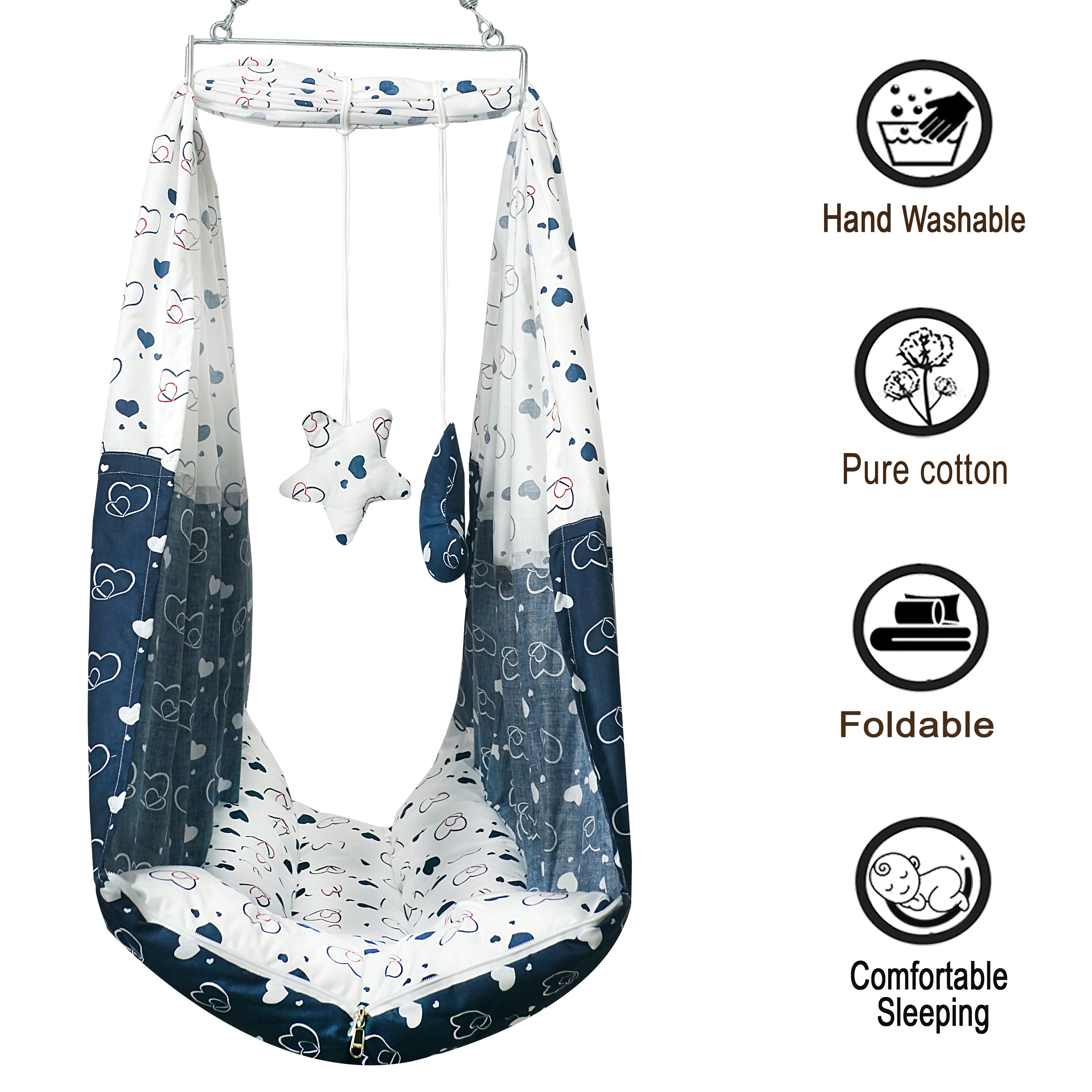 Cotton Bed Cradle Combo