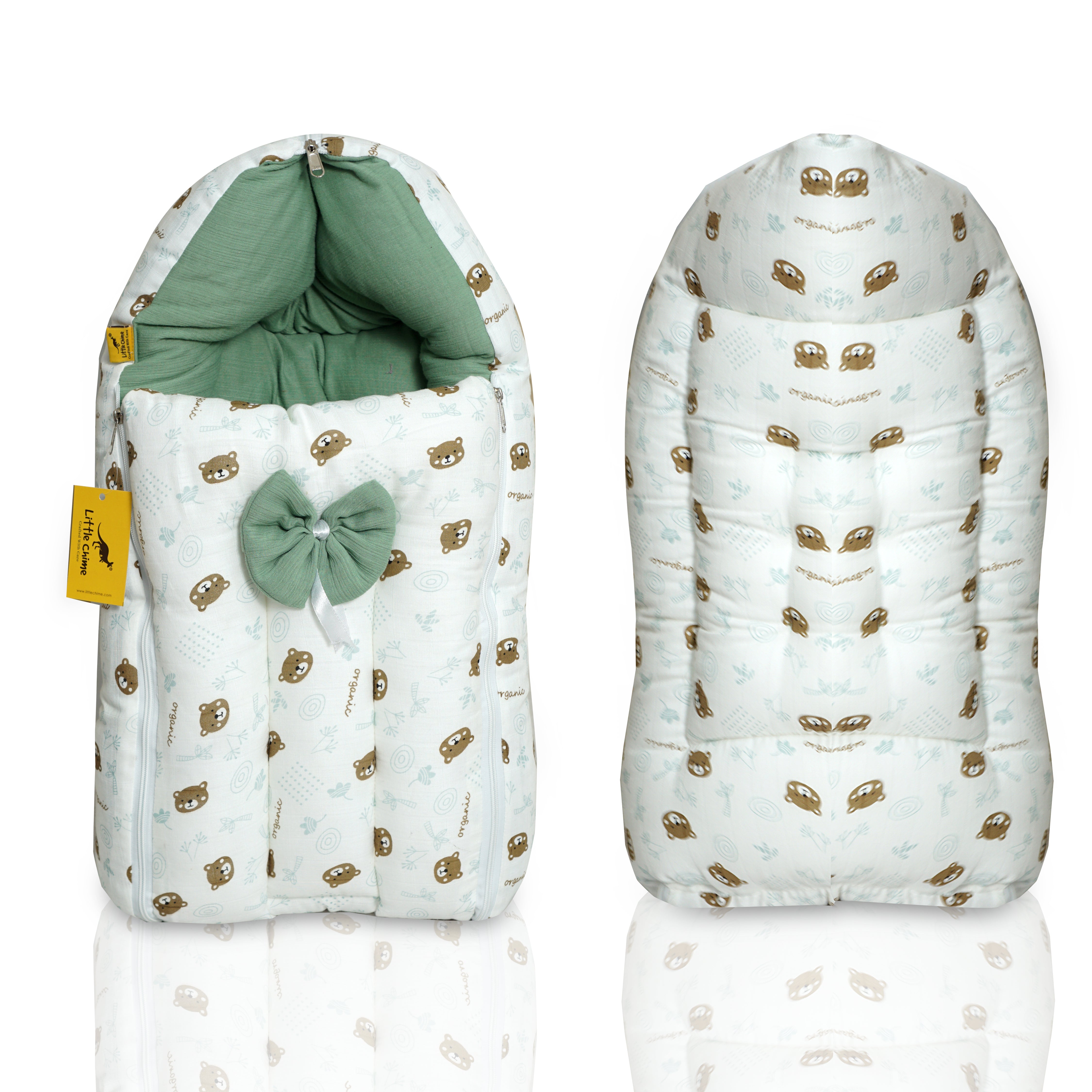 2 Piece Muslin Bed Combo