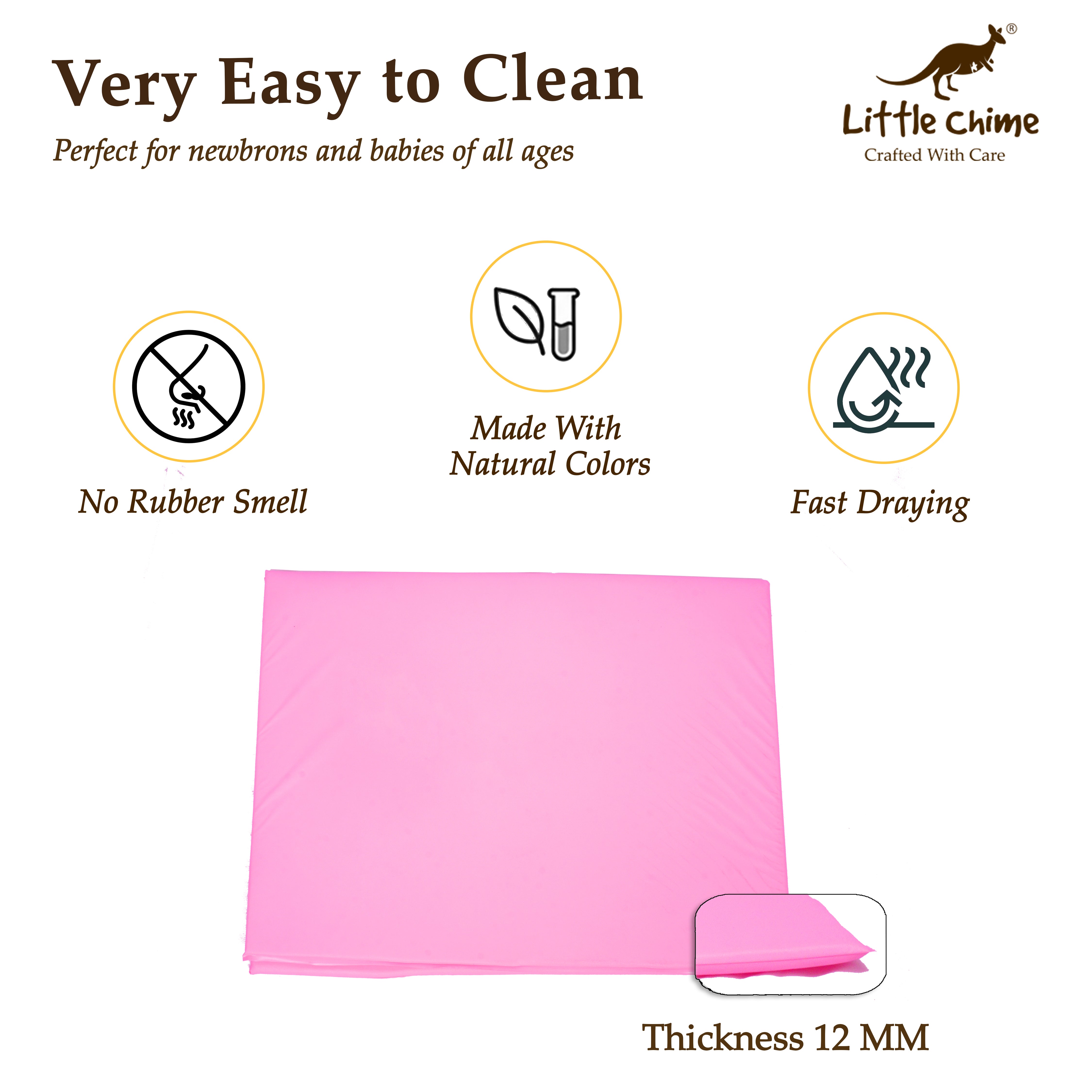 Tulips 20 mm Bed Protector Sheet