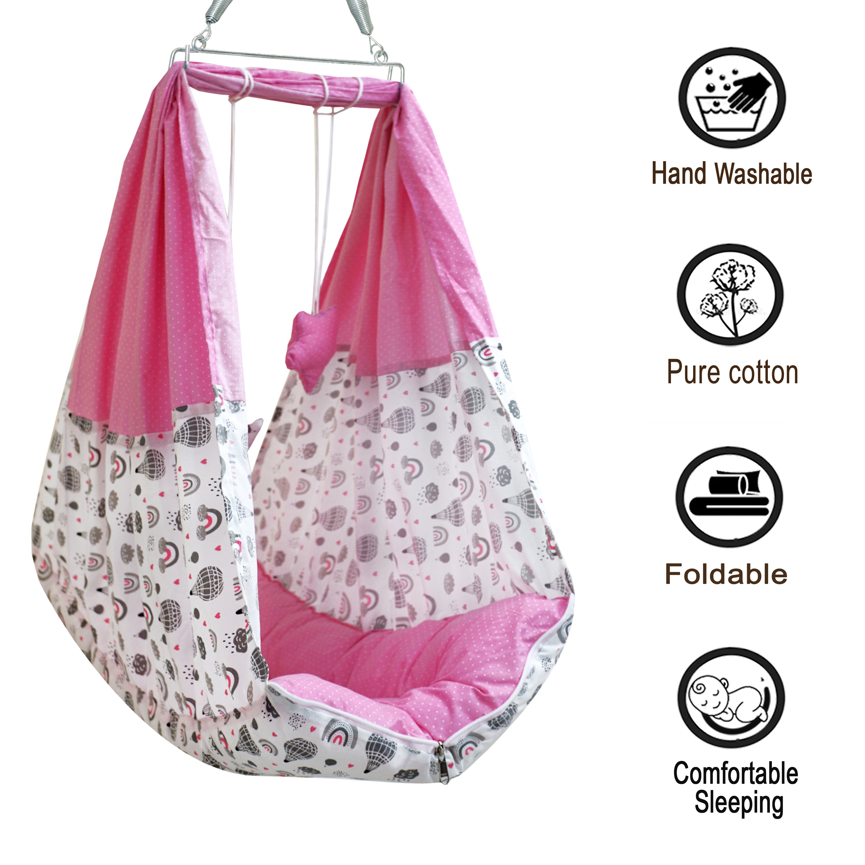 Cotton Bed Cradle Combo