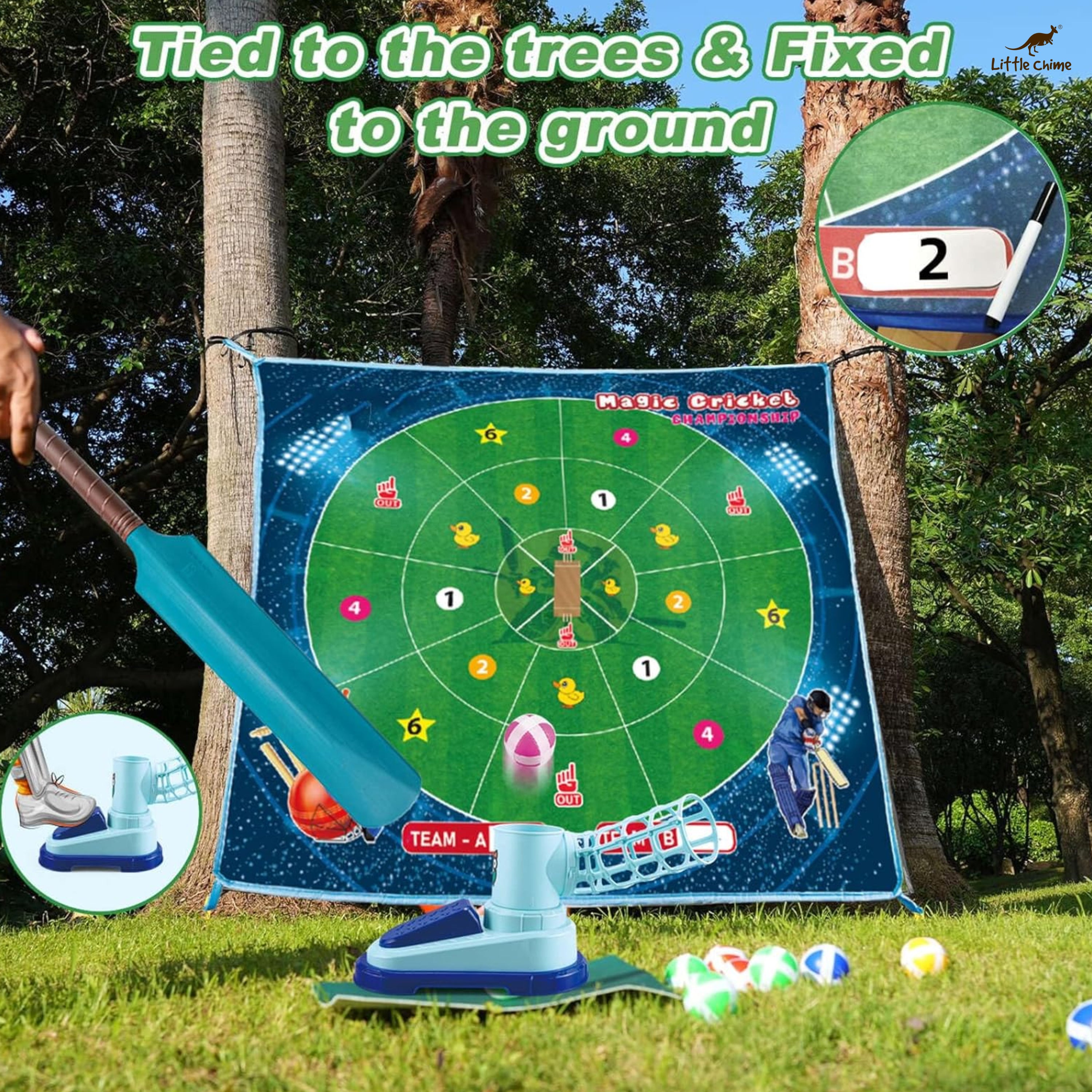 Cricket Game Set. Innovative