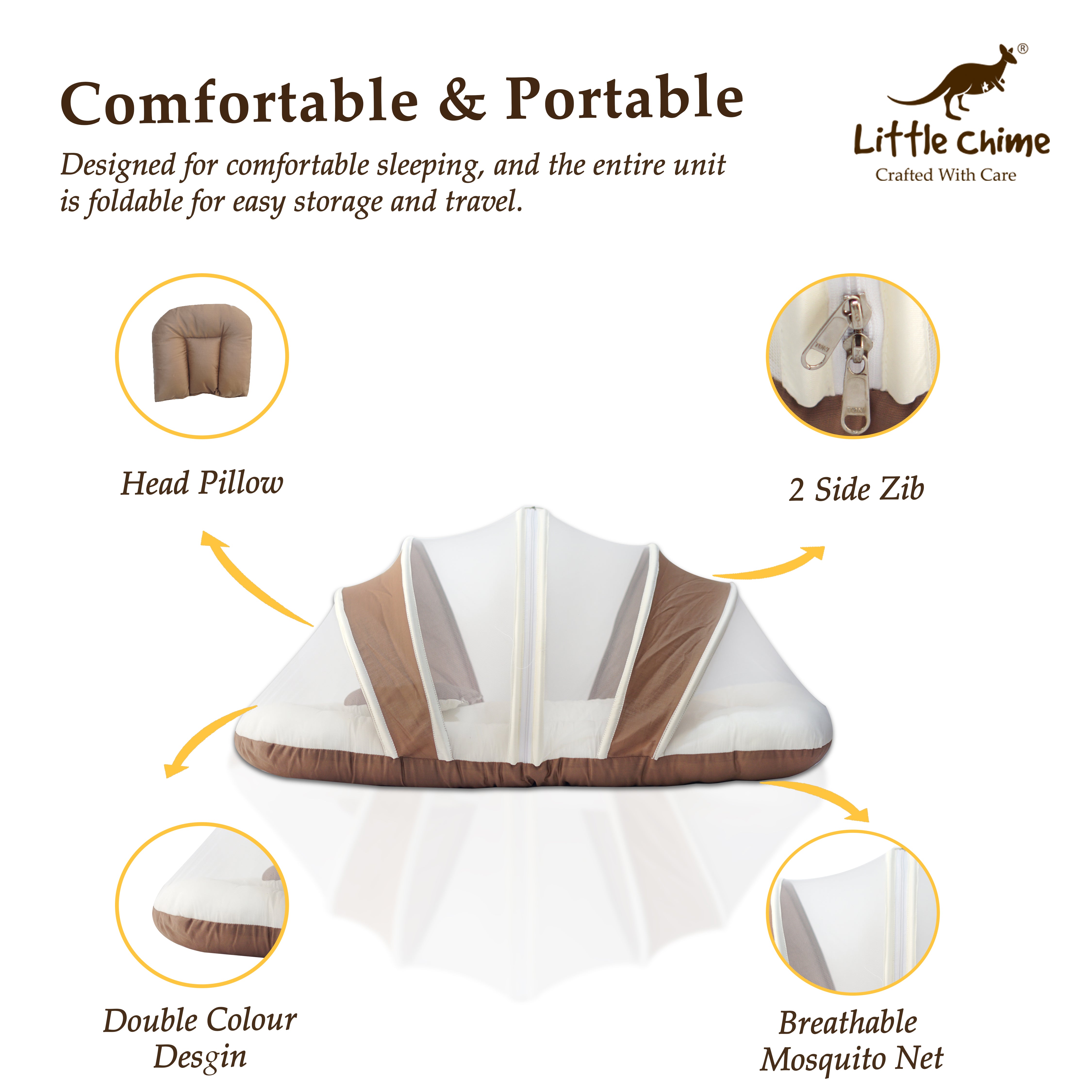 Baby Bed with Mosquito Net