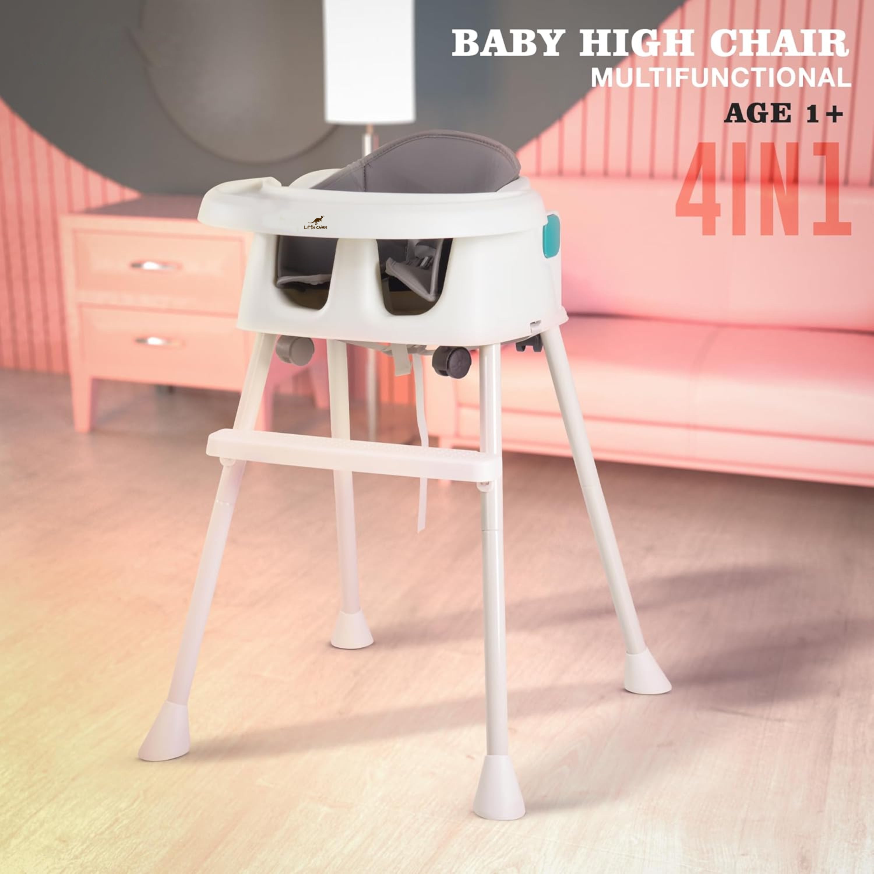 Convertible Kids High Chair for Baby