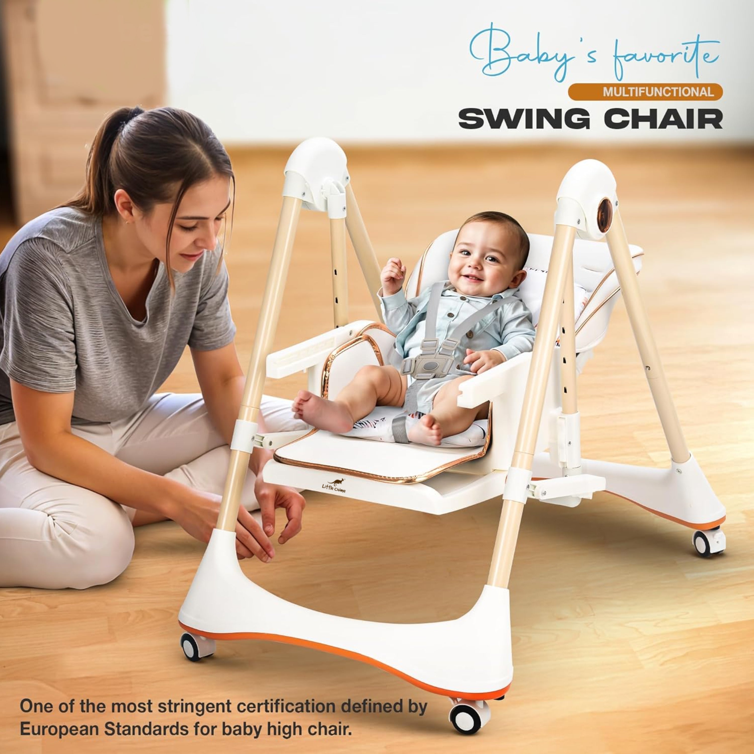 Nivio 3-in-1 Convertible High Chair