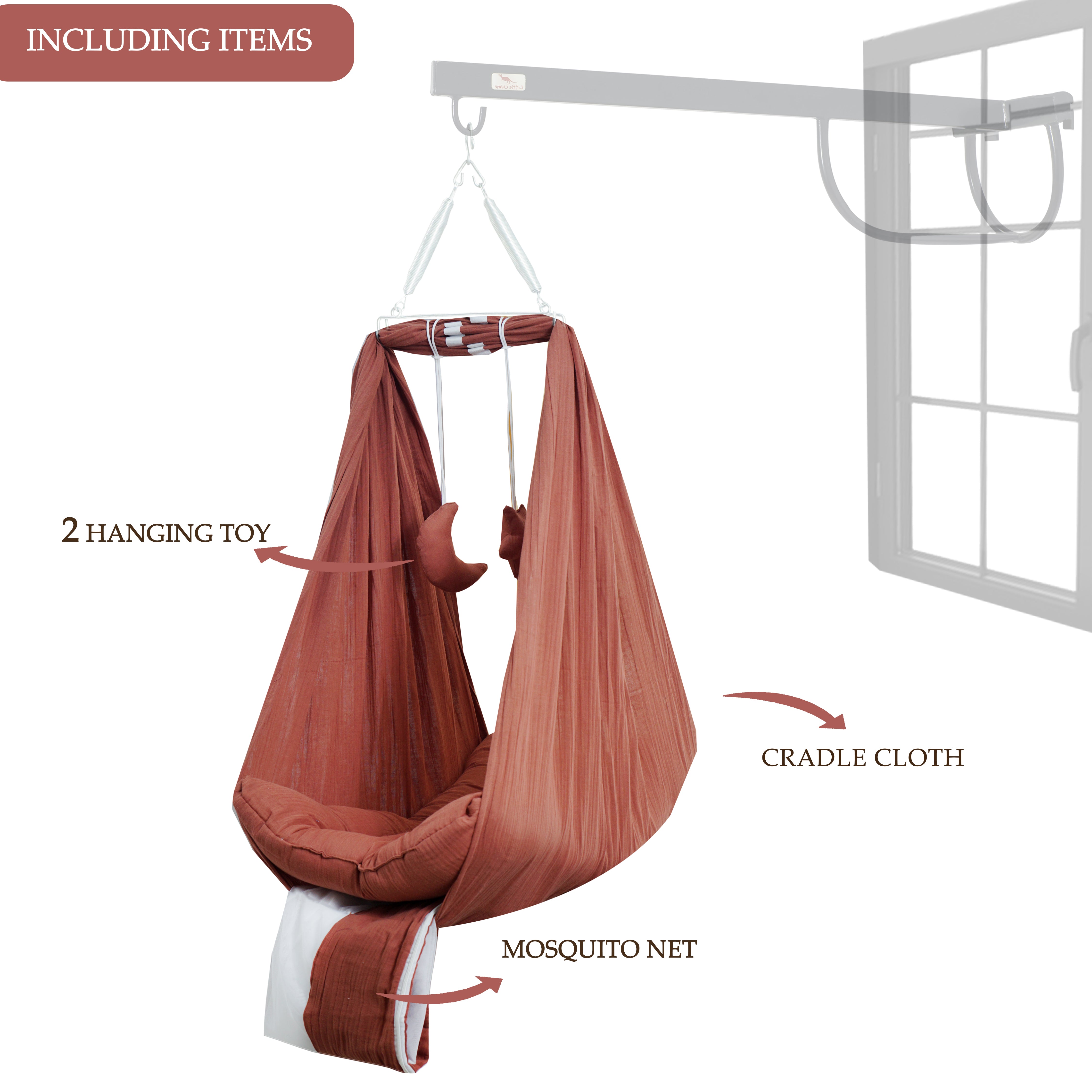 6 Piece Muslin Bed Combo