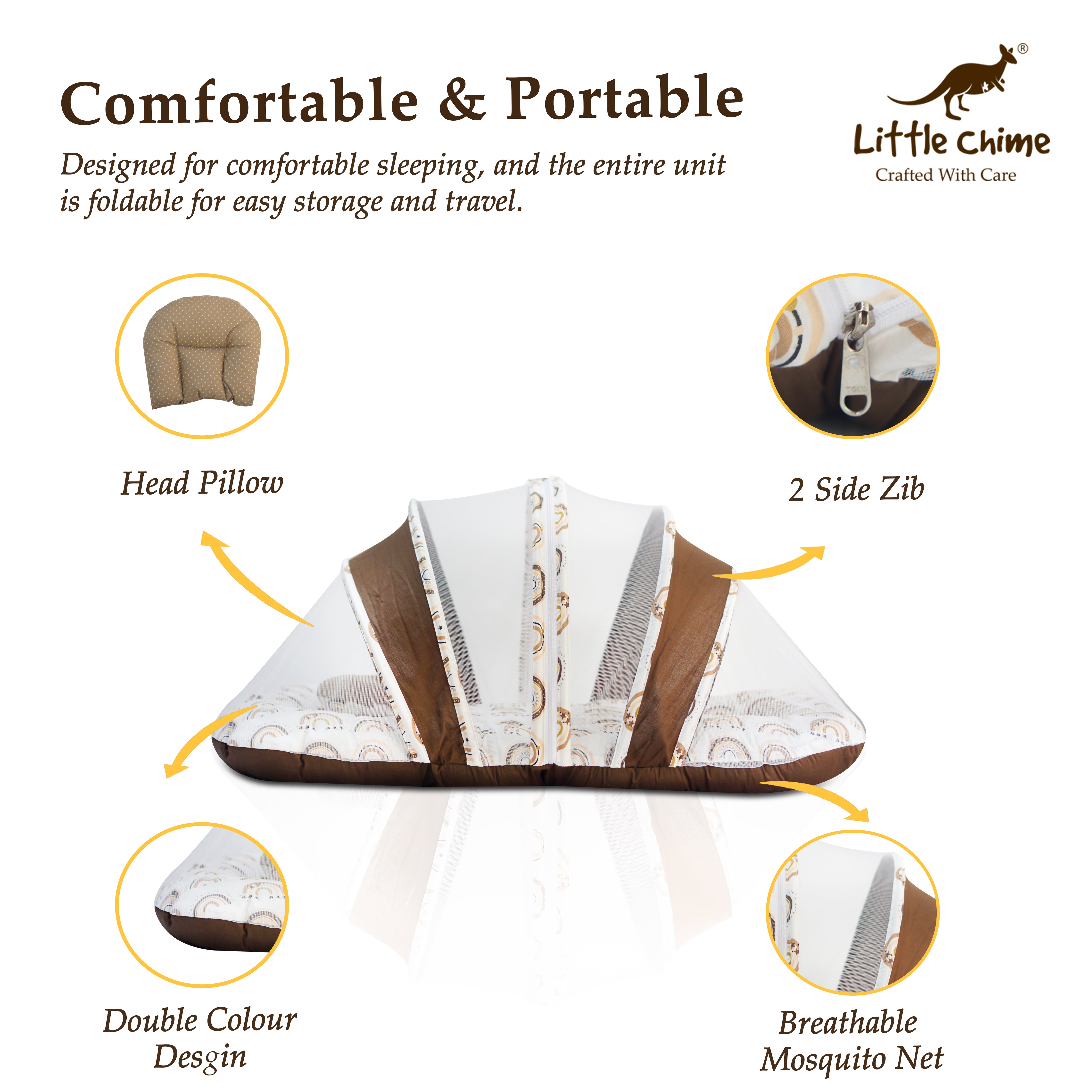 Baby Bed with Mosquito Net