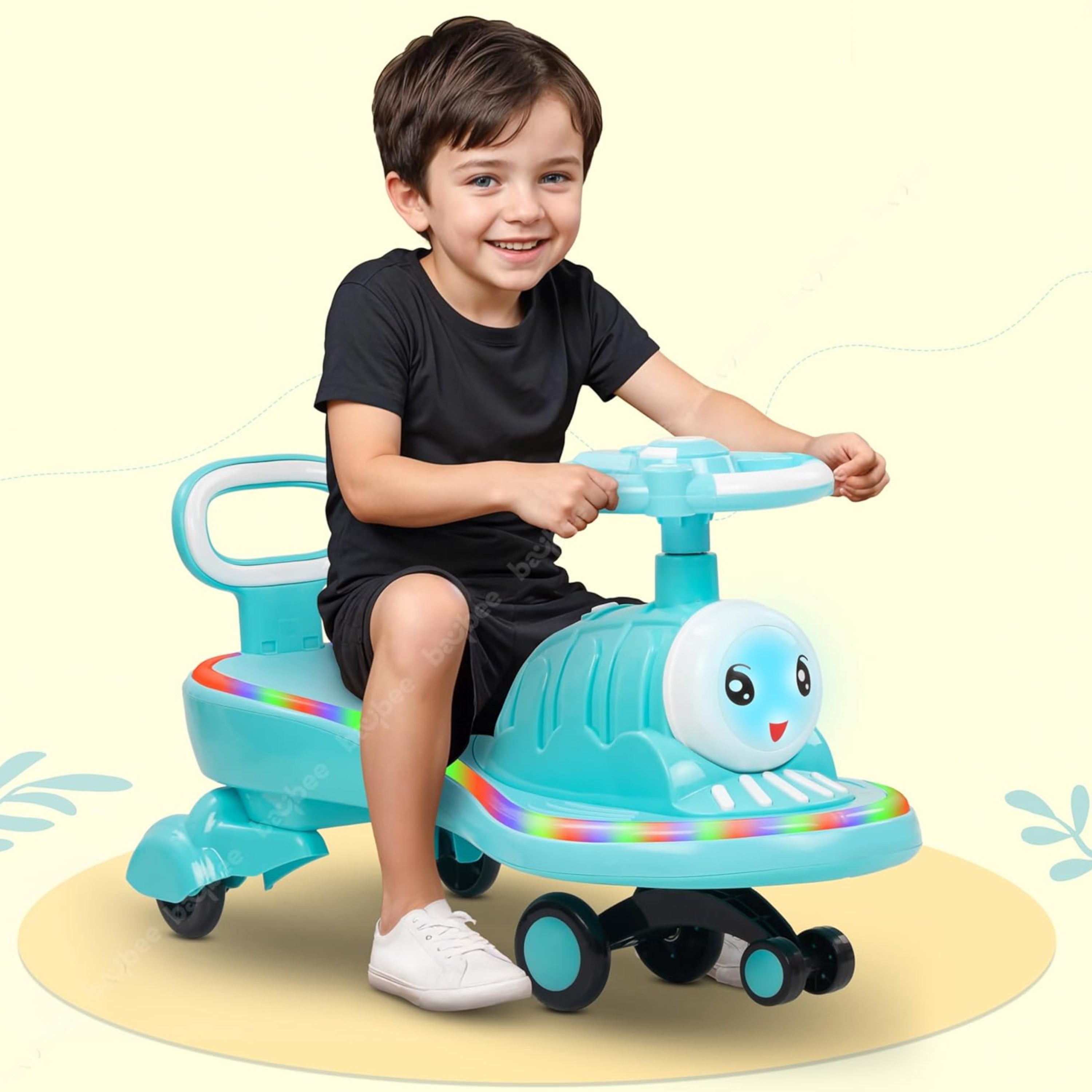 Tranz Kids Magic Swing Car for Kids