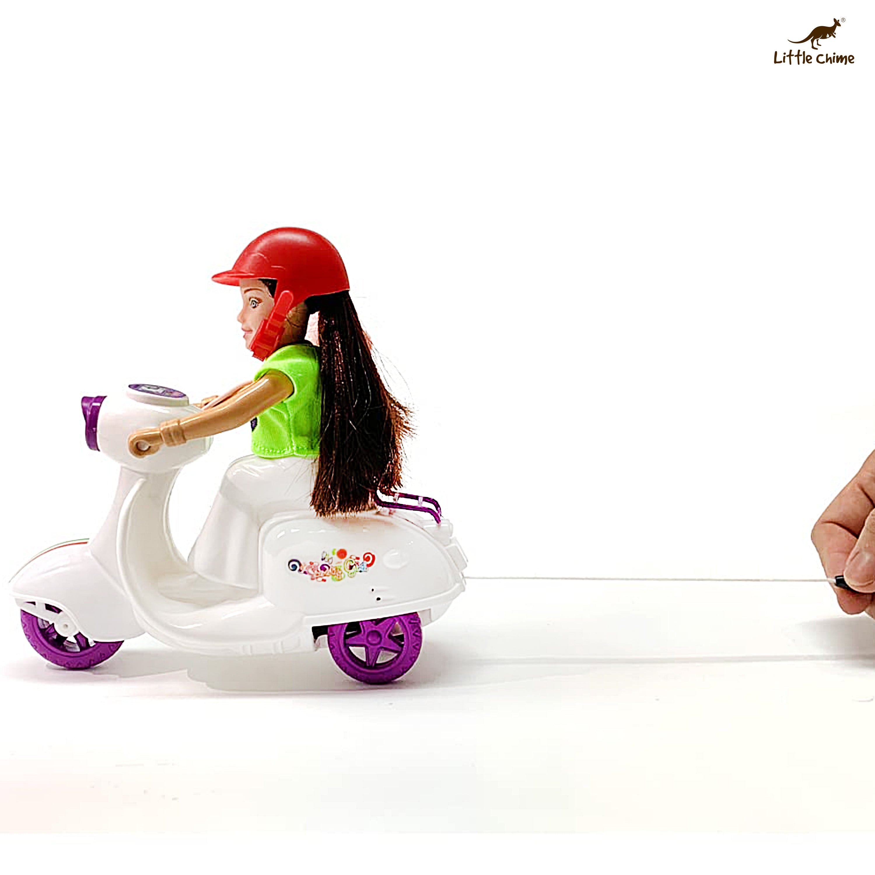 Tassino Doll Scooter Girl Toy