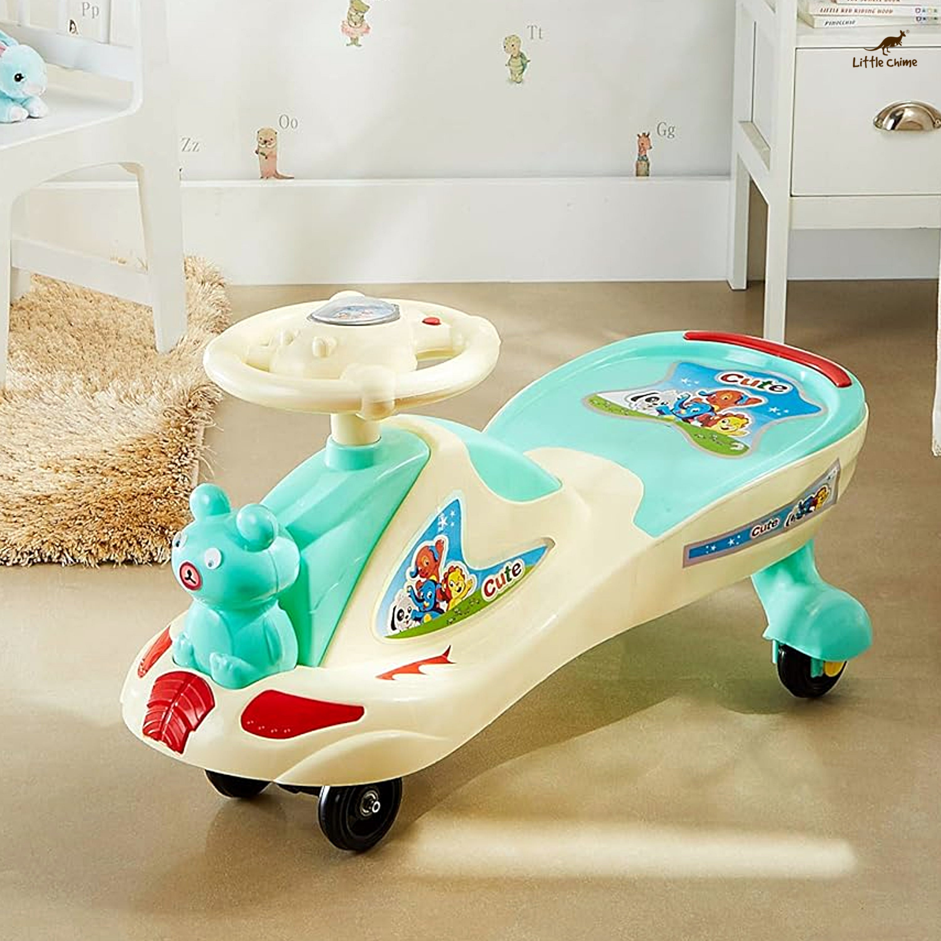 Jam & Honey Bunny Swing Car