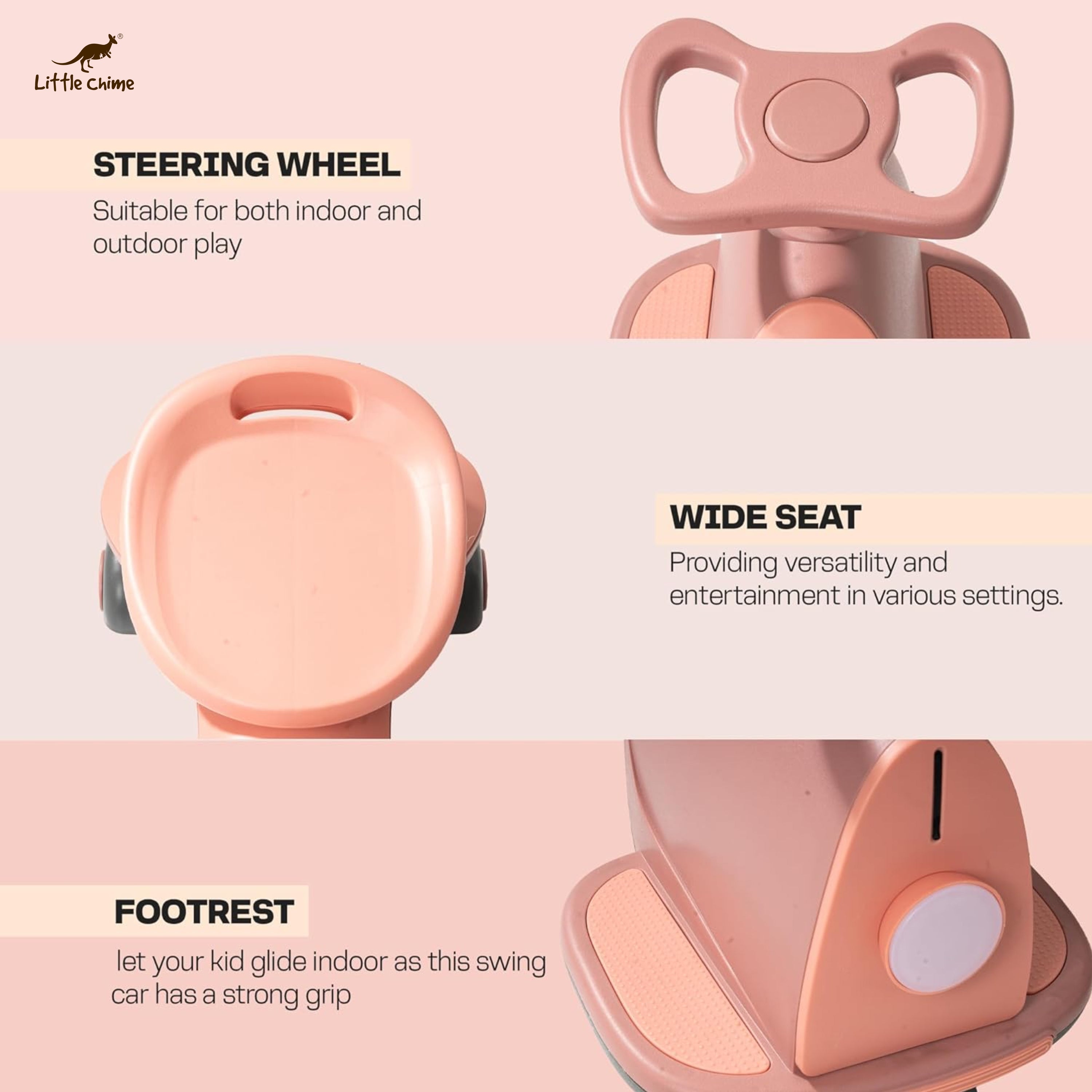 Nord Kids Magic Swing Cars for Kids