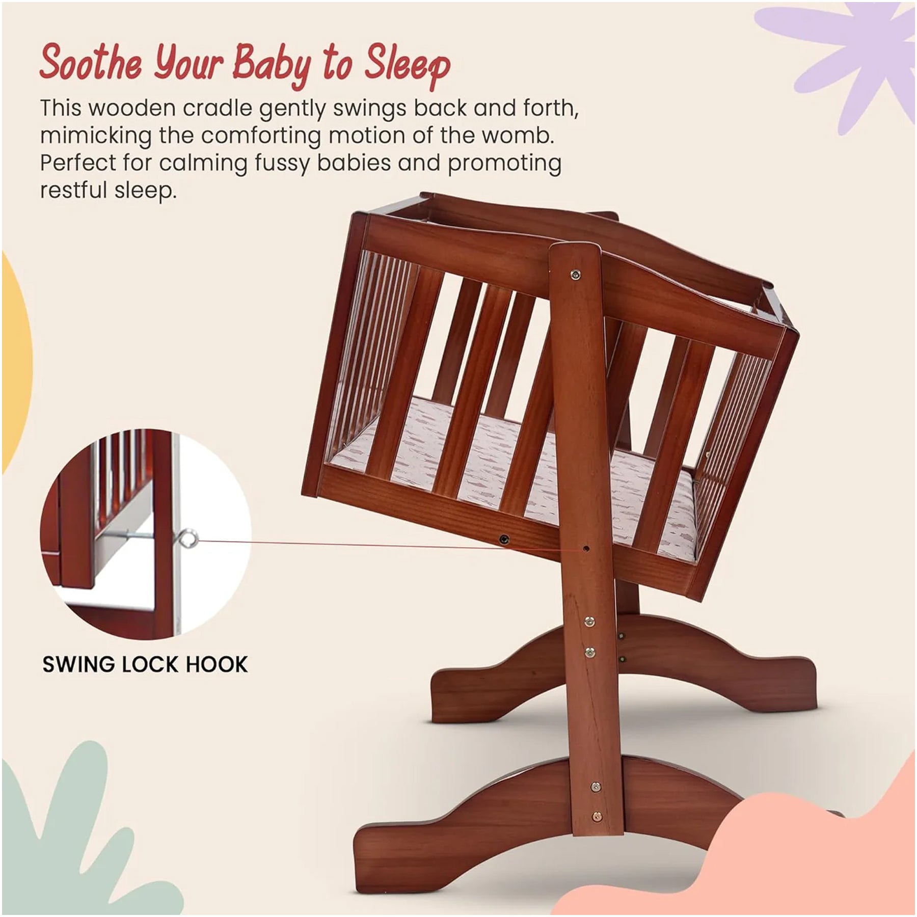 Bumble Wooden Cradle