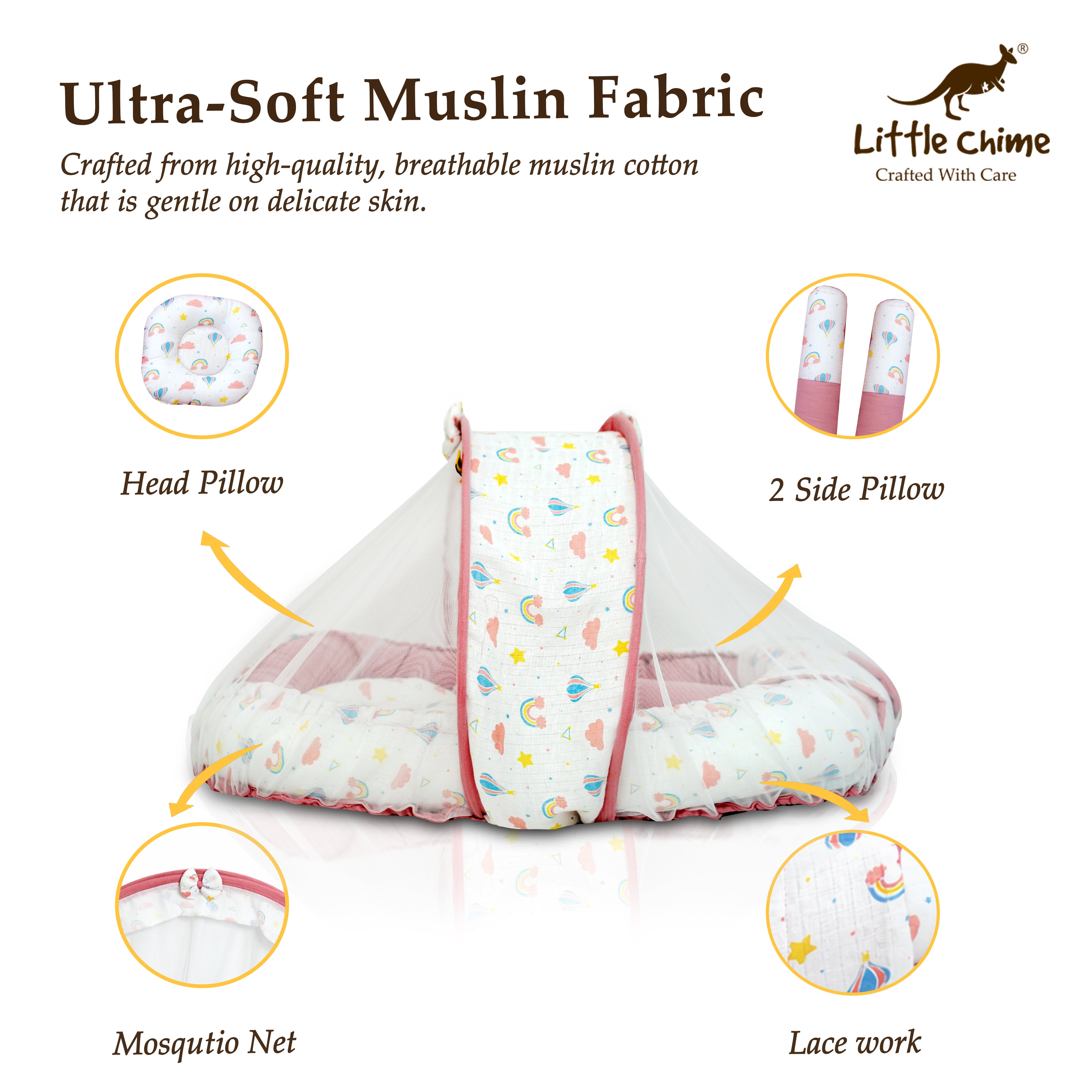 Muslin Baby Alomed Bed