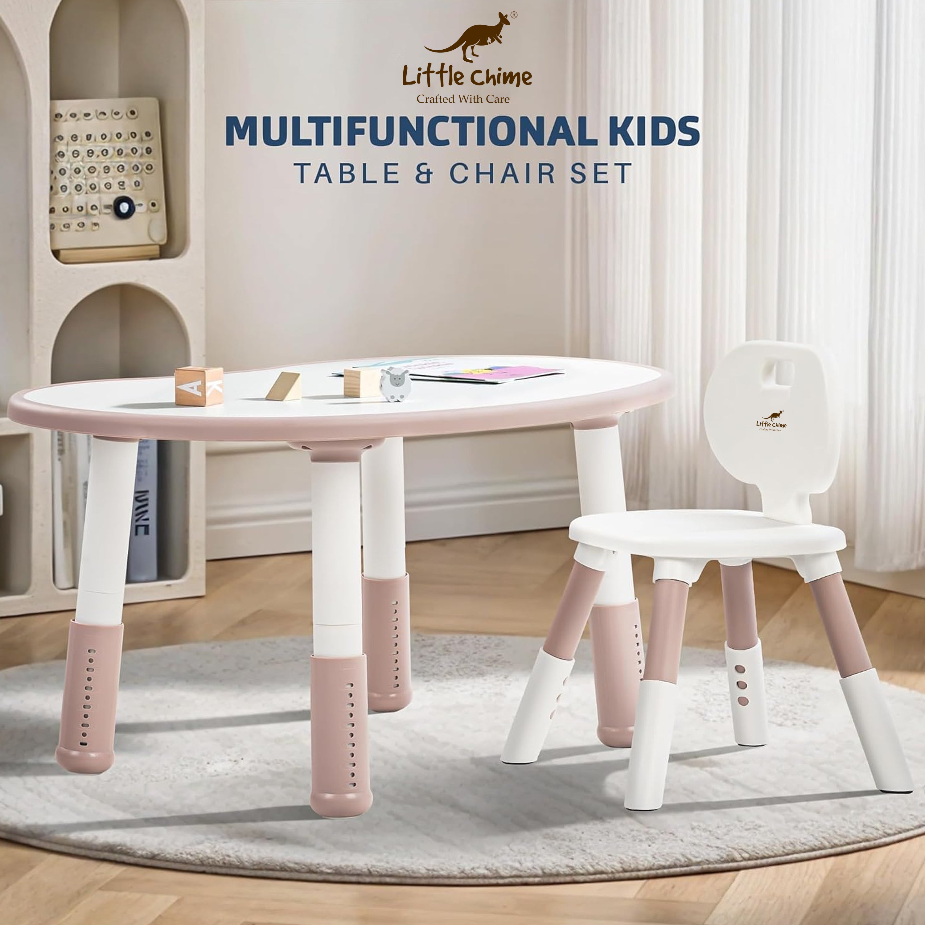 Functional Adjustable Study Table