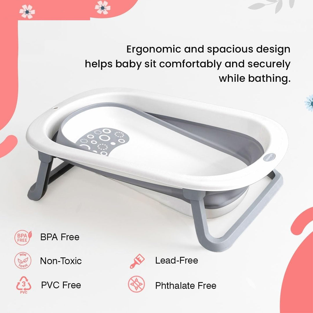Baby Bathtub Folding Infant Bath Tub