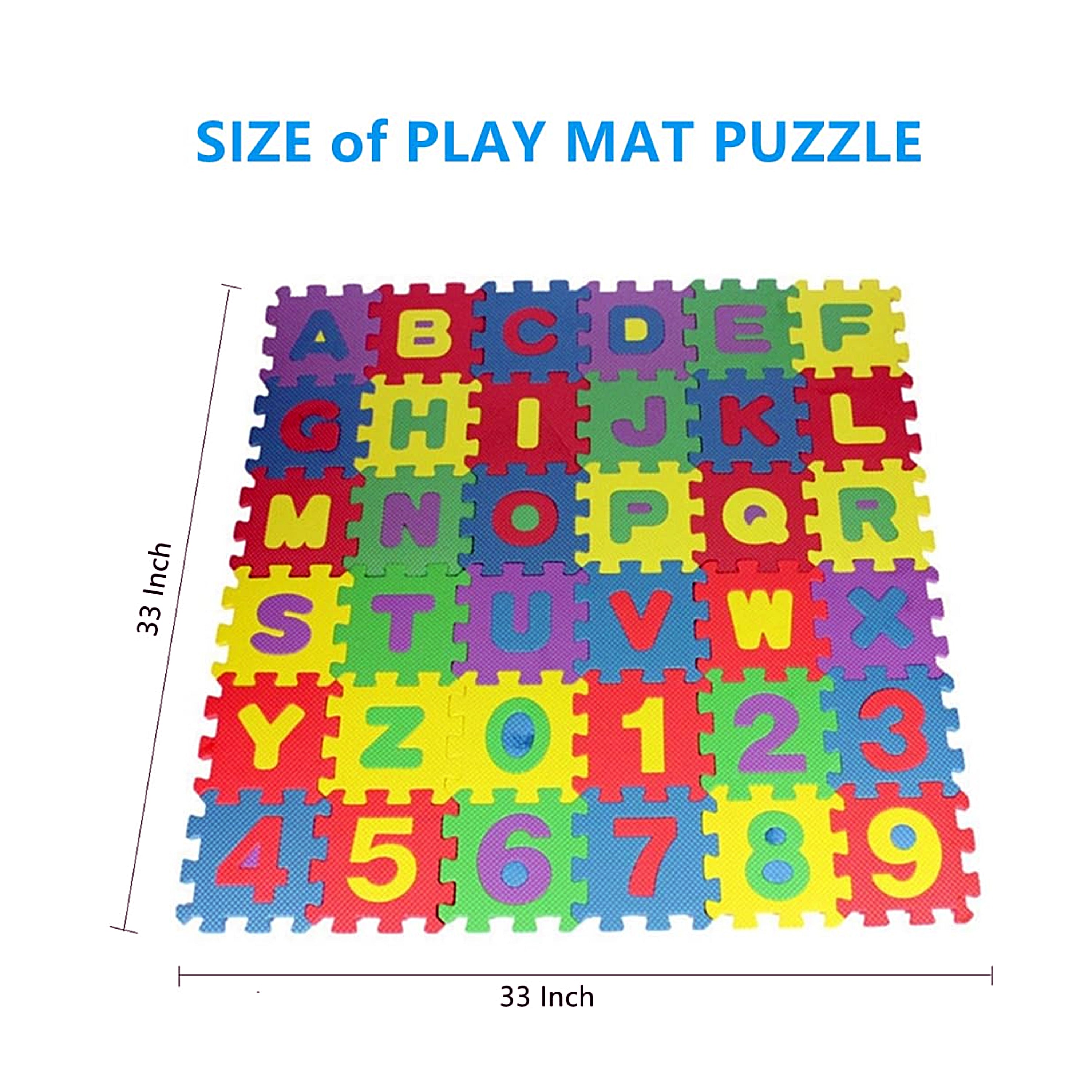 Kids Interlock Mats 36 Pcs
