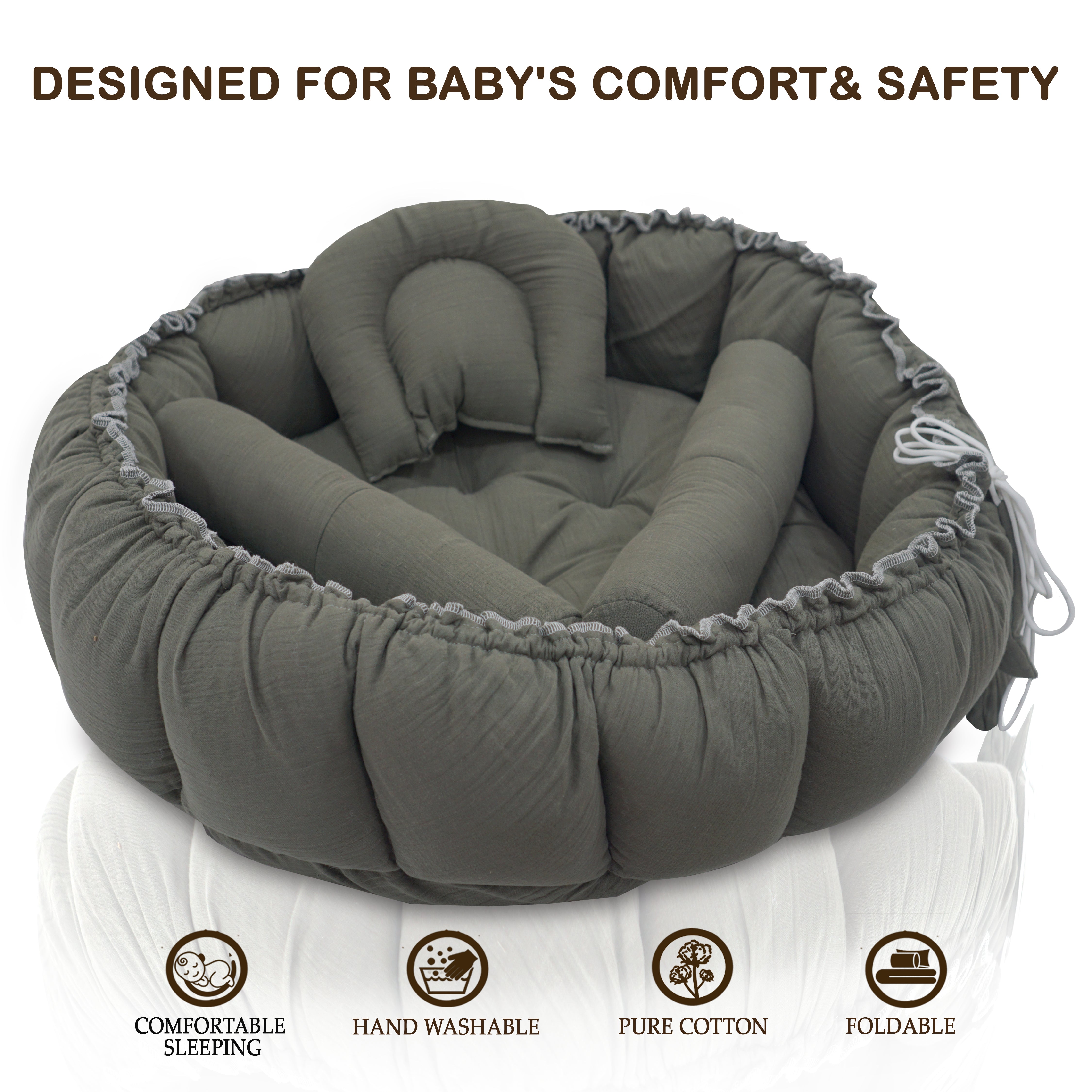 5 piece Muslin combo