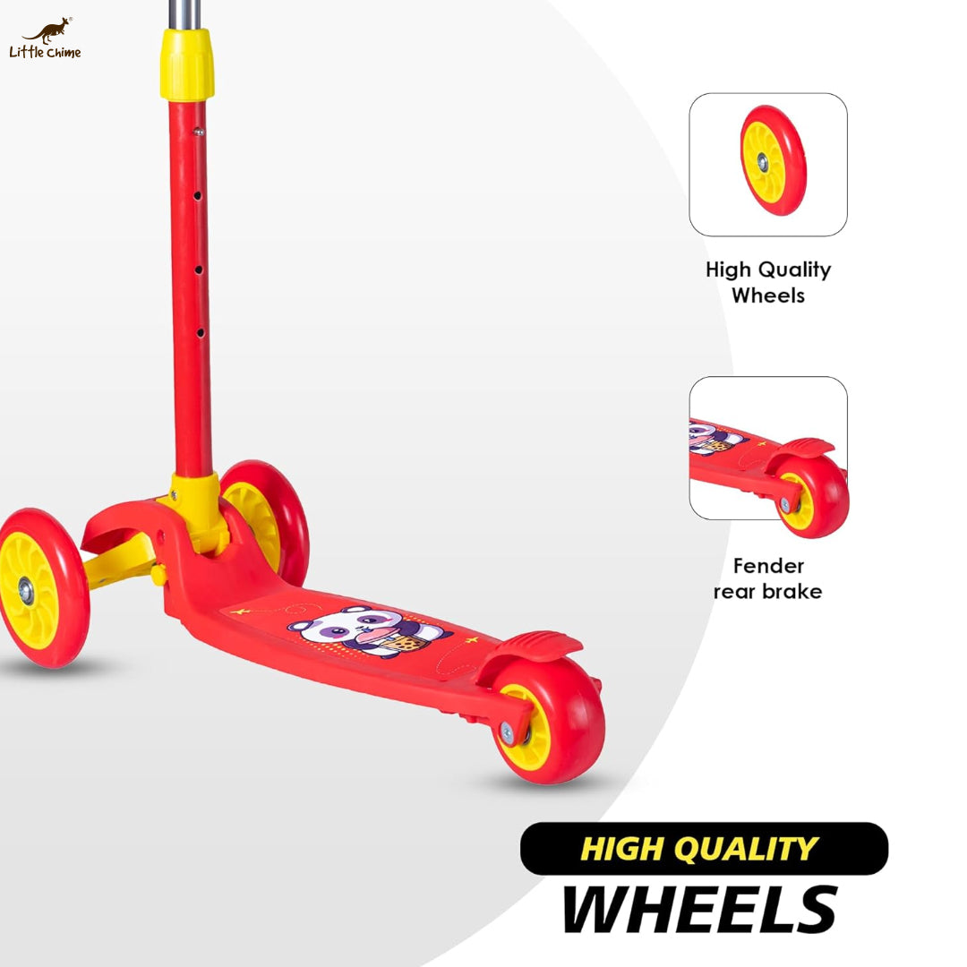 Girls, Kids Scooter with PVC Wheels