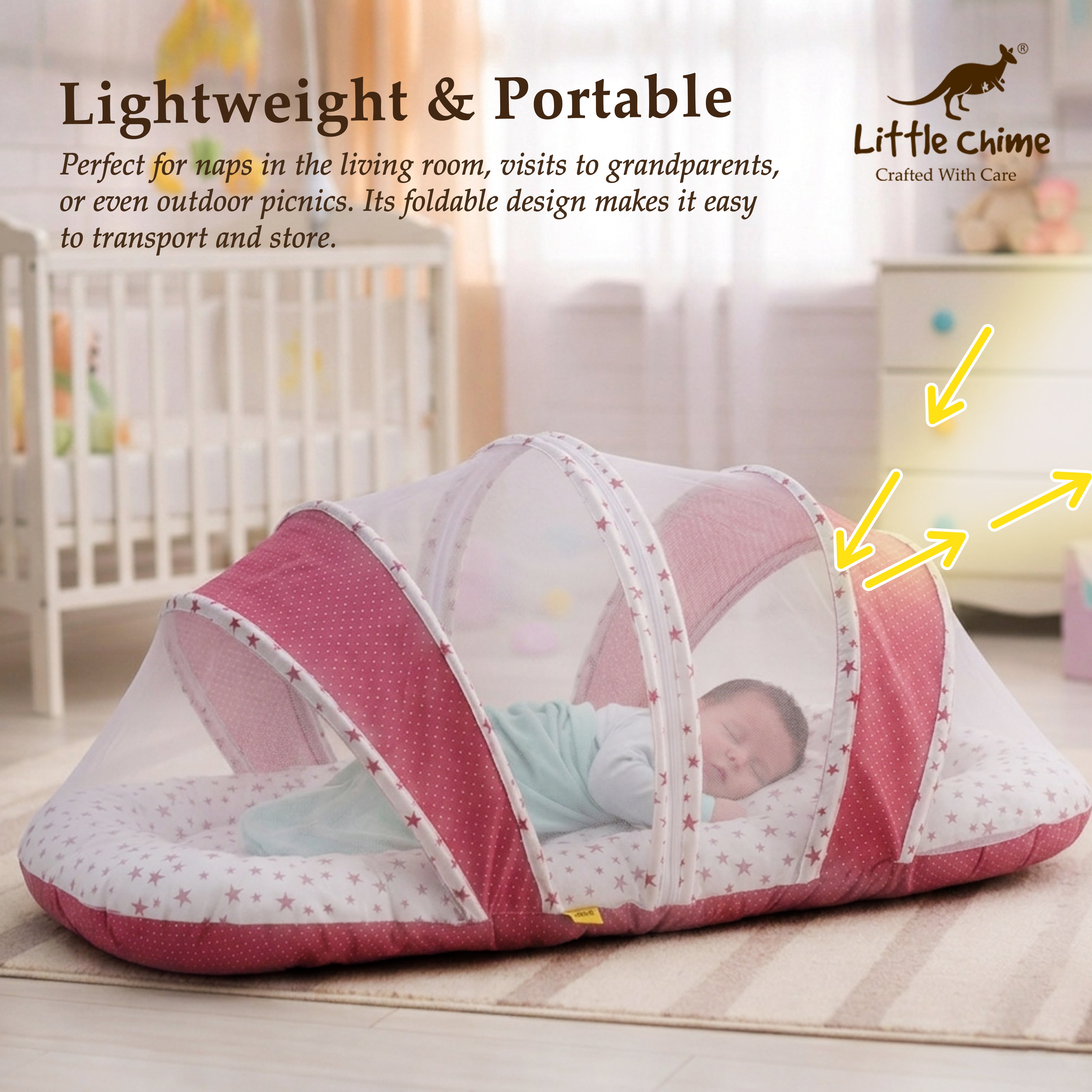 Baby Bed with Mosquito Net