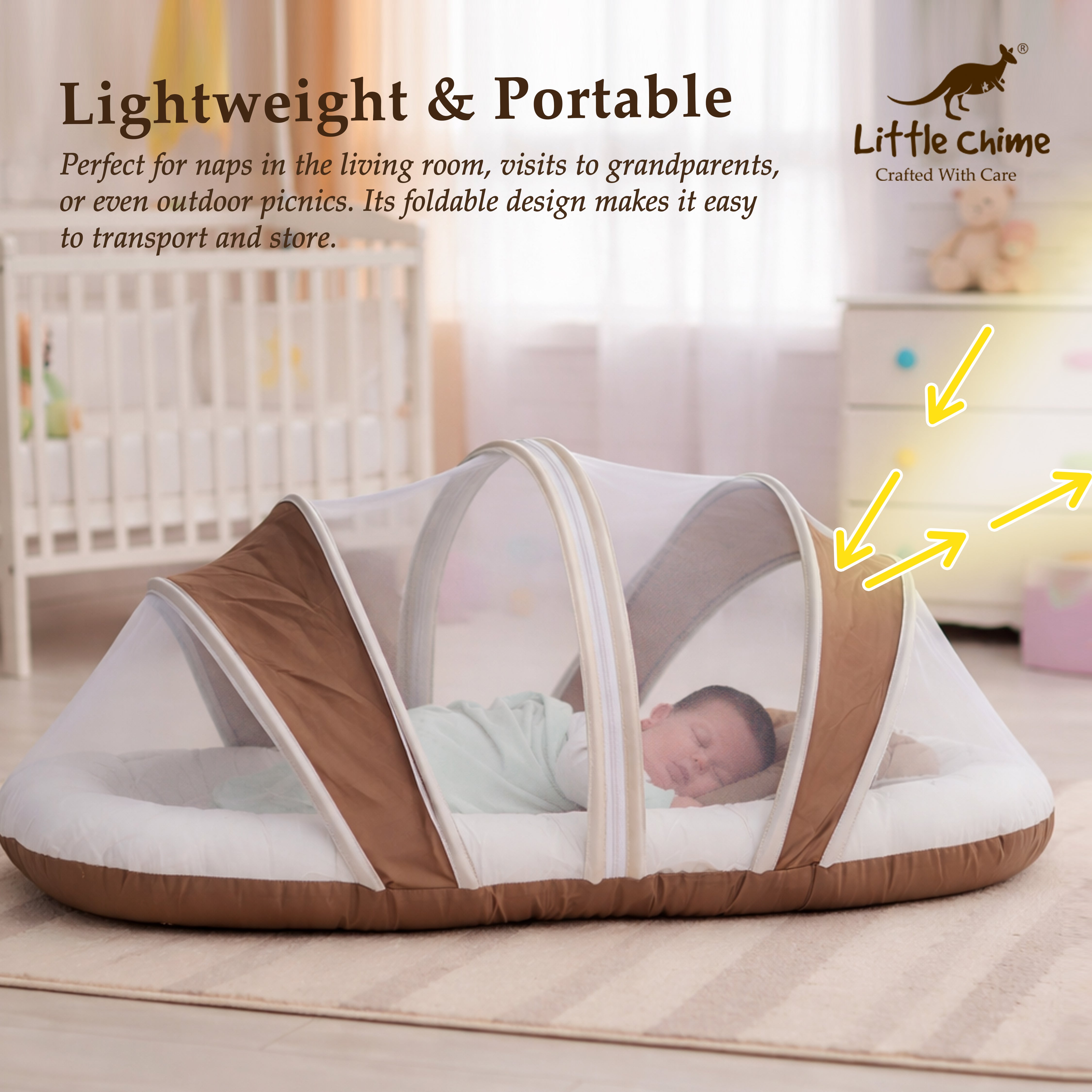 Baby Bed with Mosquito Net