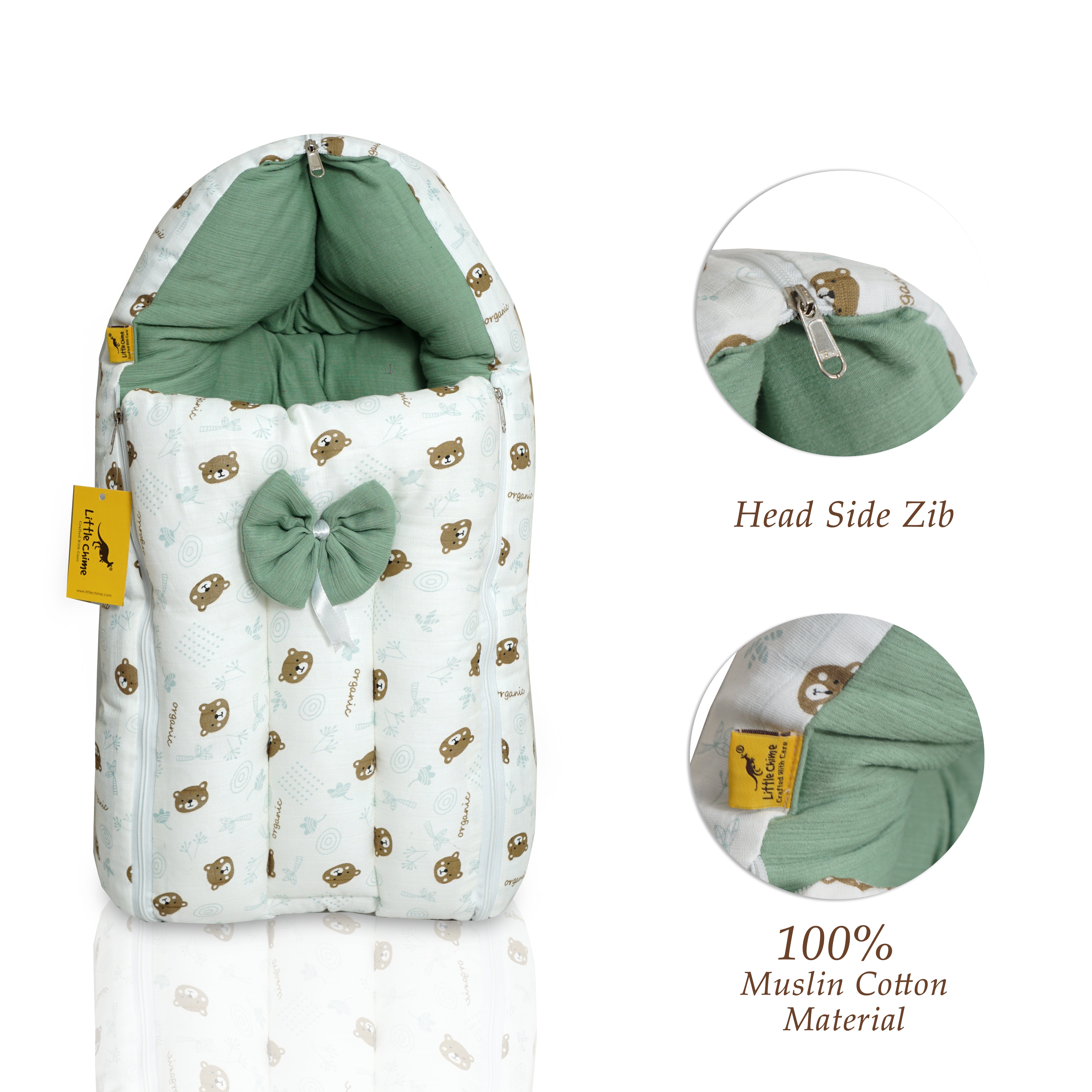 2 Piece Muslin Bed Combo