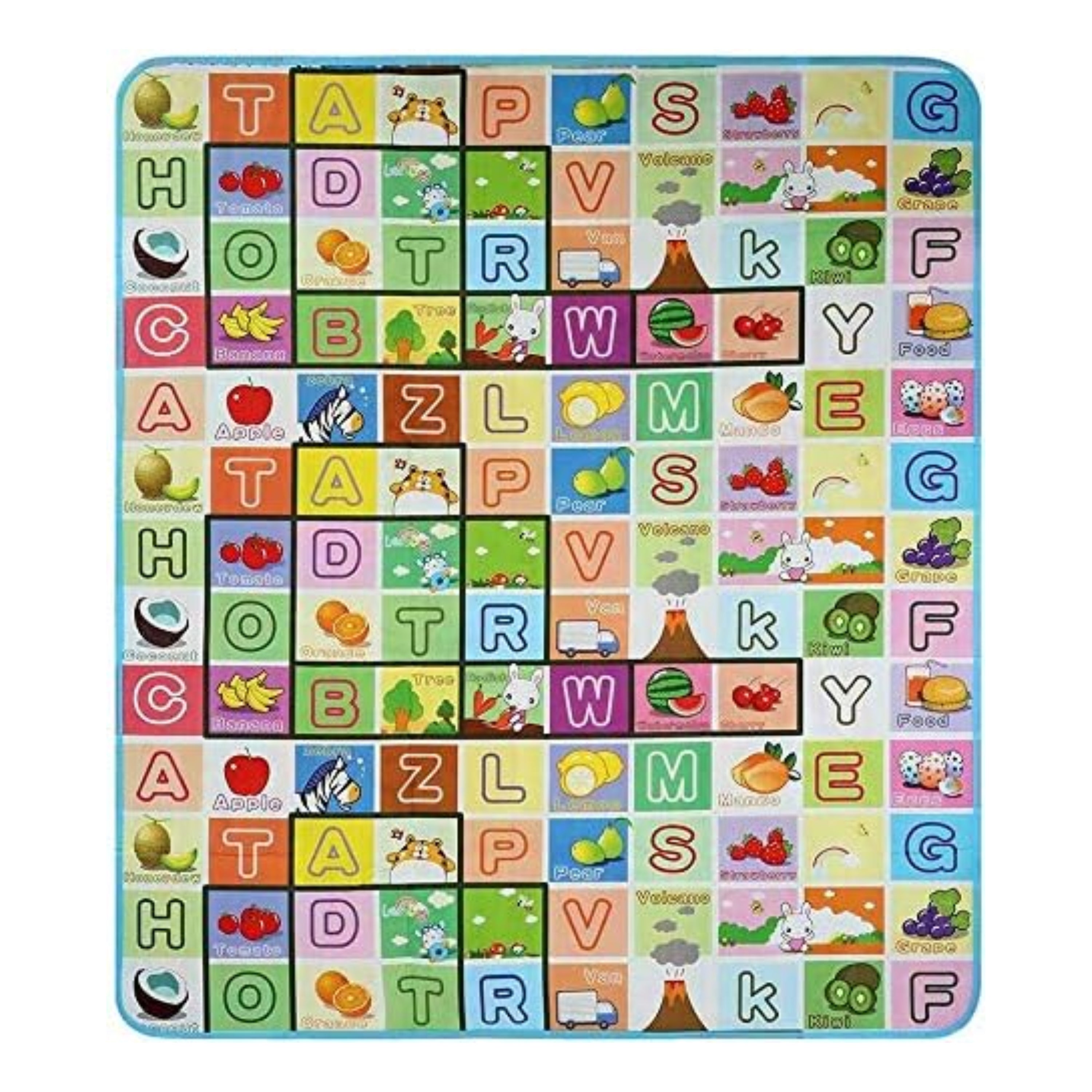 Kids Care Play Mat Baby Crawling Floor Mat Folding