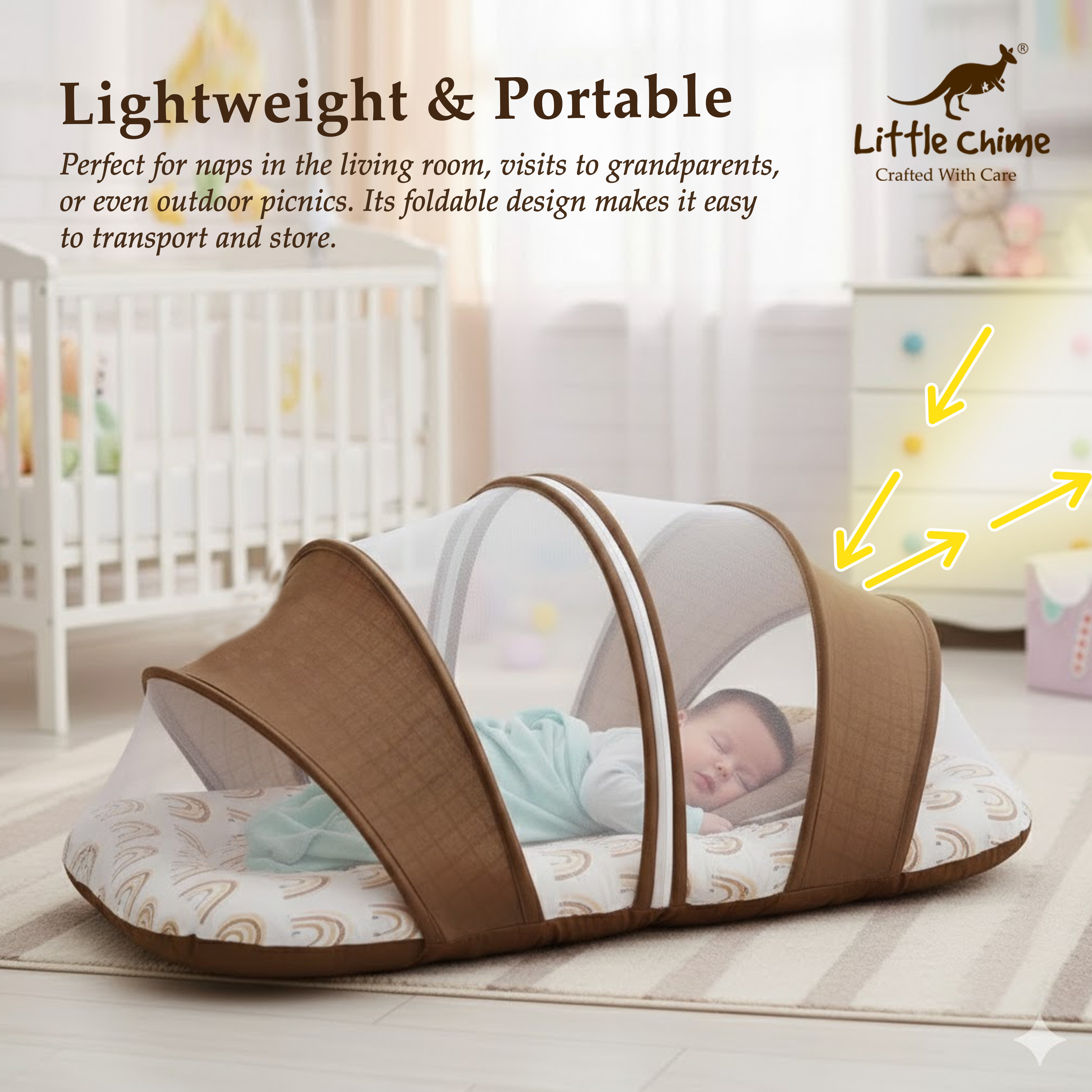 Baby Bed with Mosquito Net