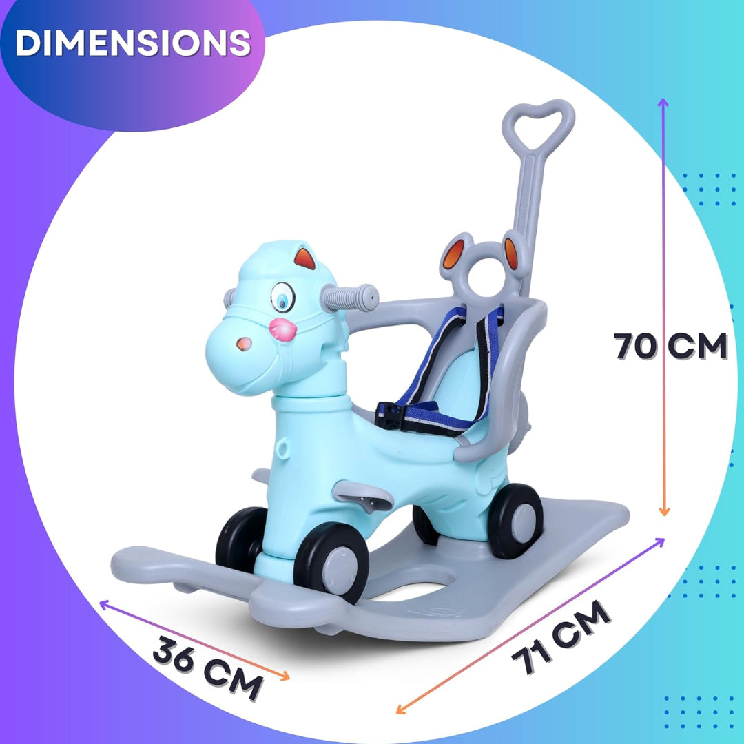 Horse Ride-On Rocker and Rider