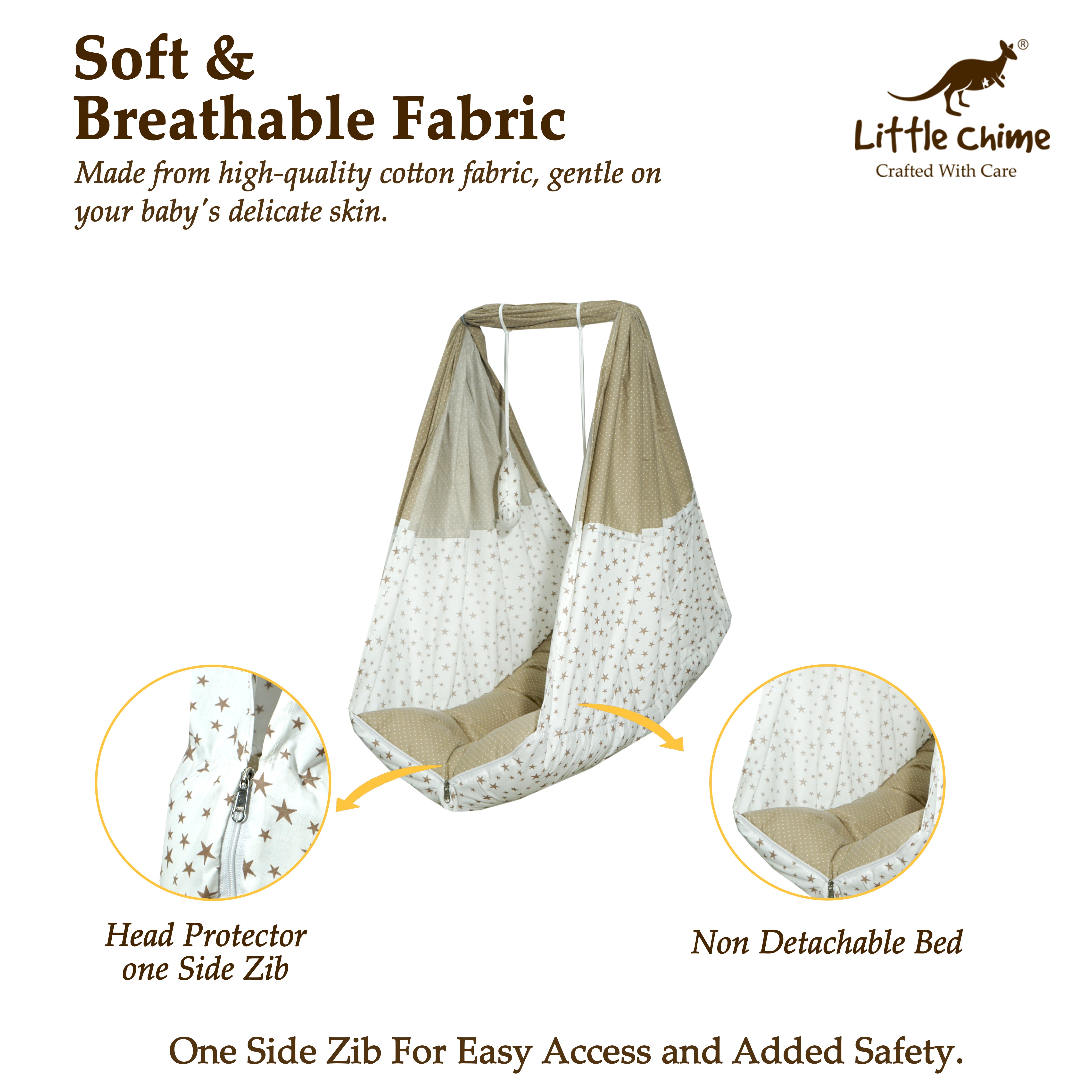 Cotton Bed Cradle Combo