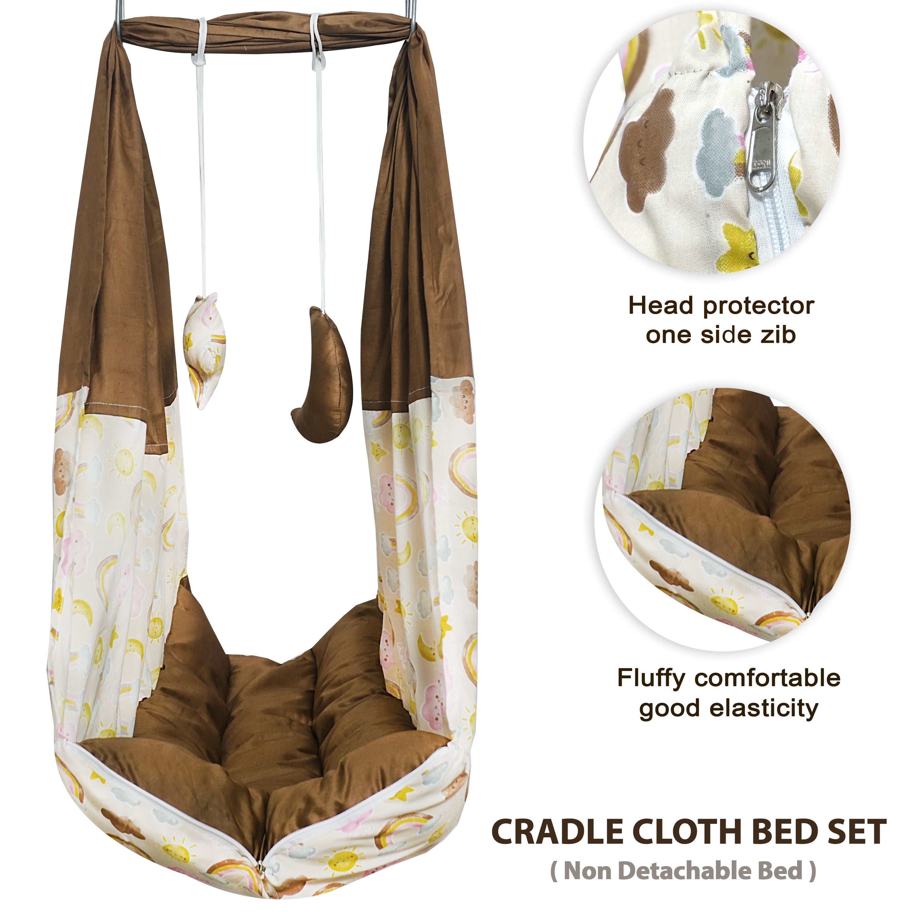 Attached Bed Cradle Cloth