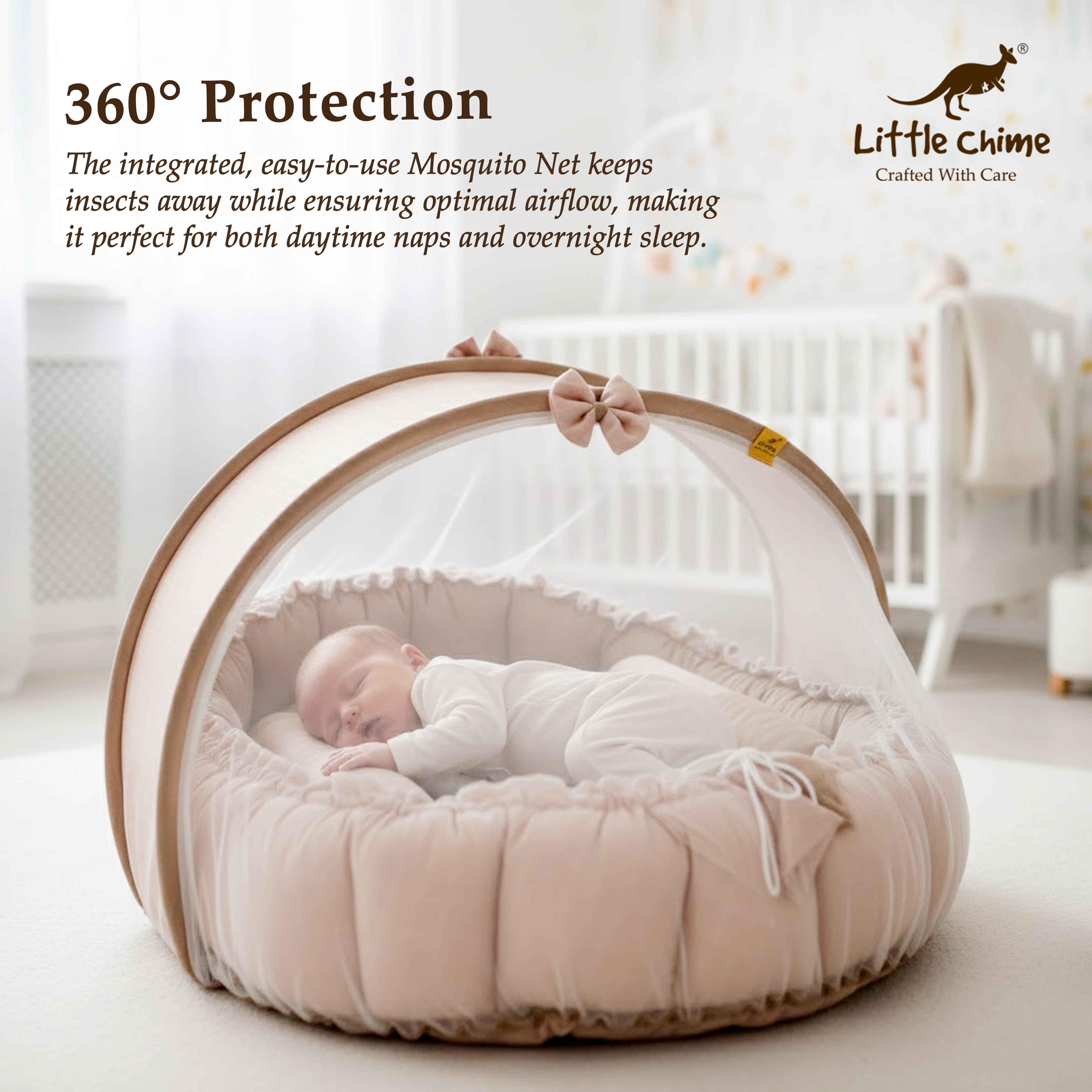 Muslin Owl Baby Bed