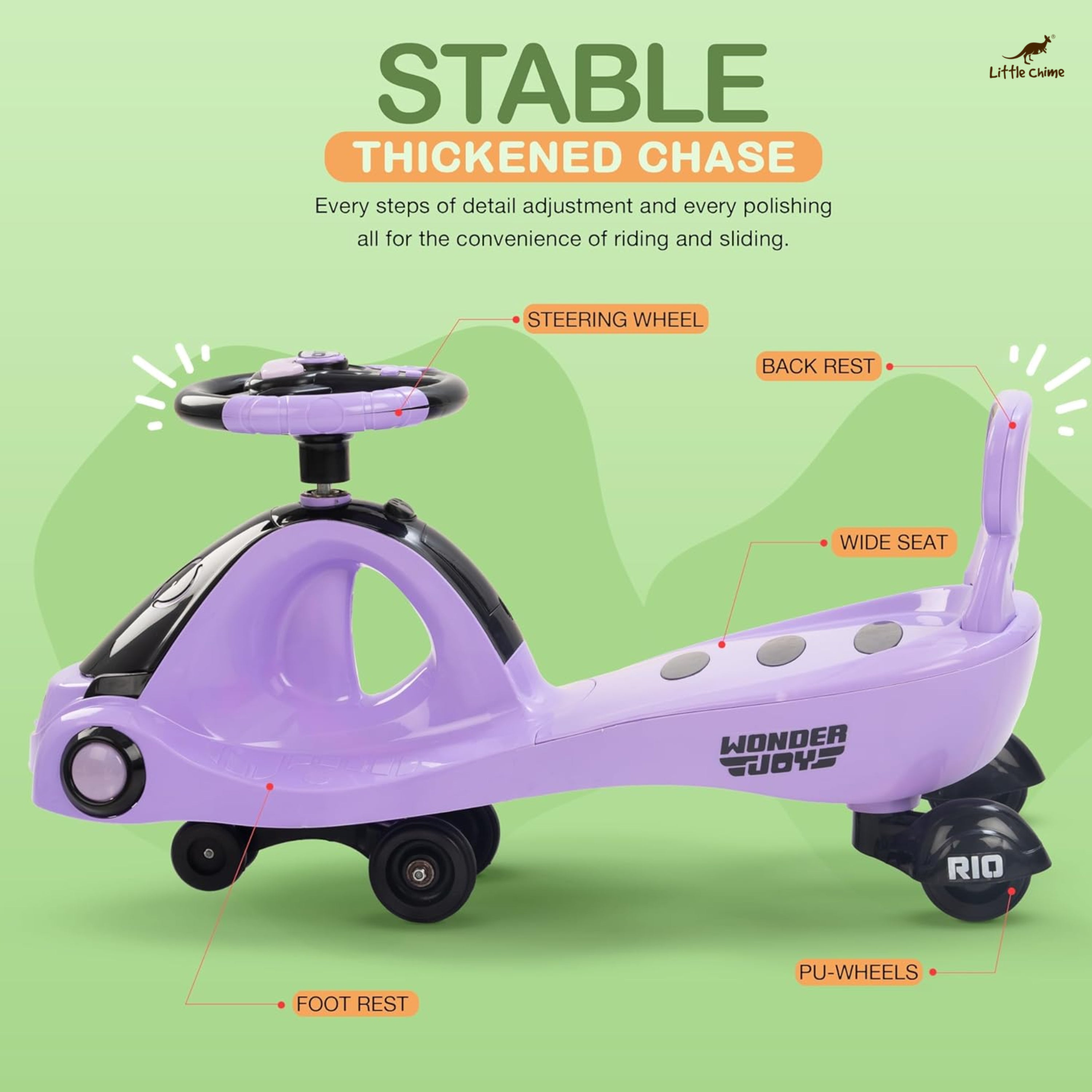 Miramar Baby Swing Car