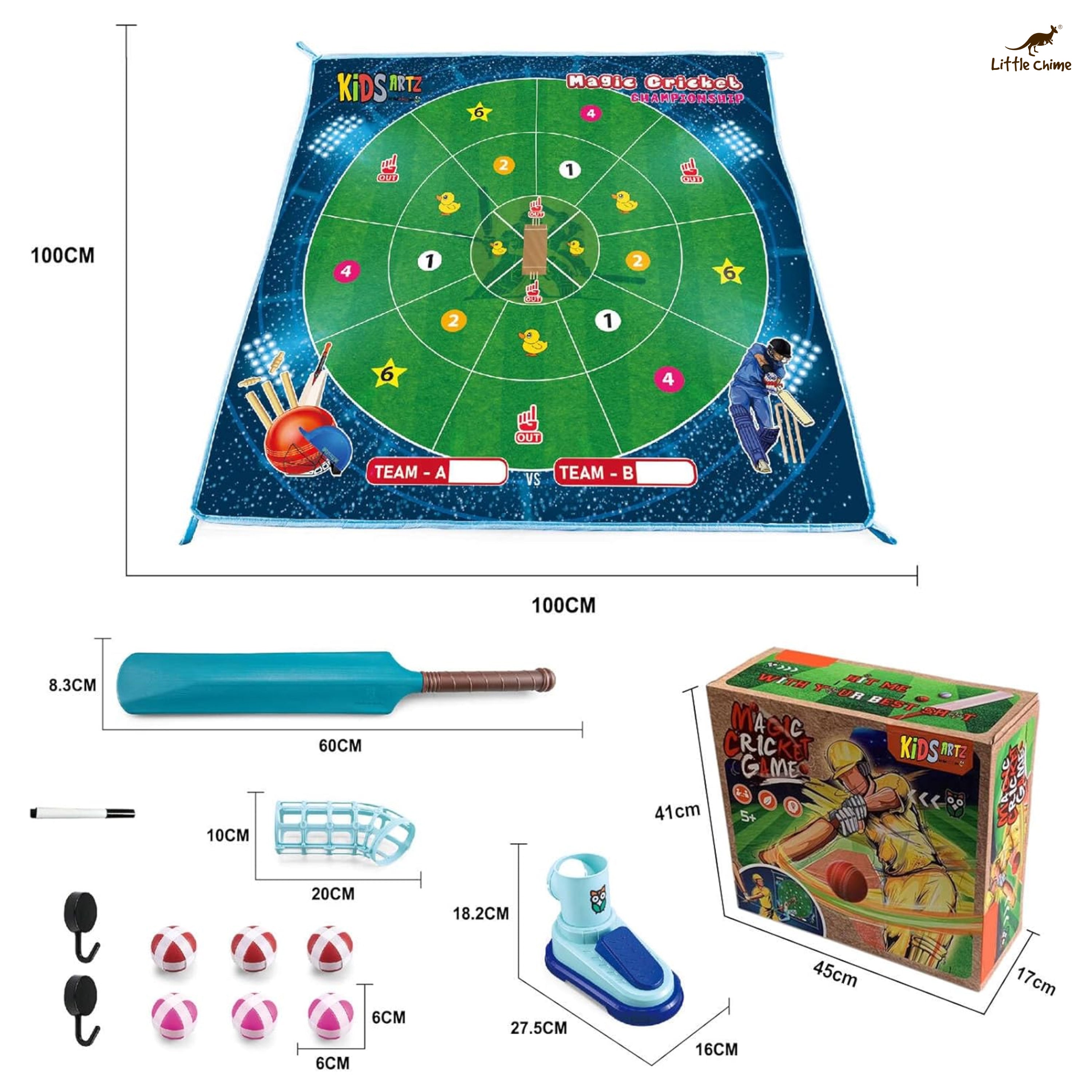 Cricket Game Set. Innovative