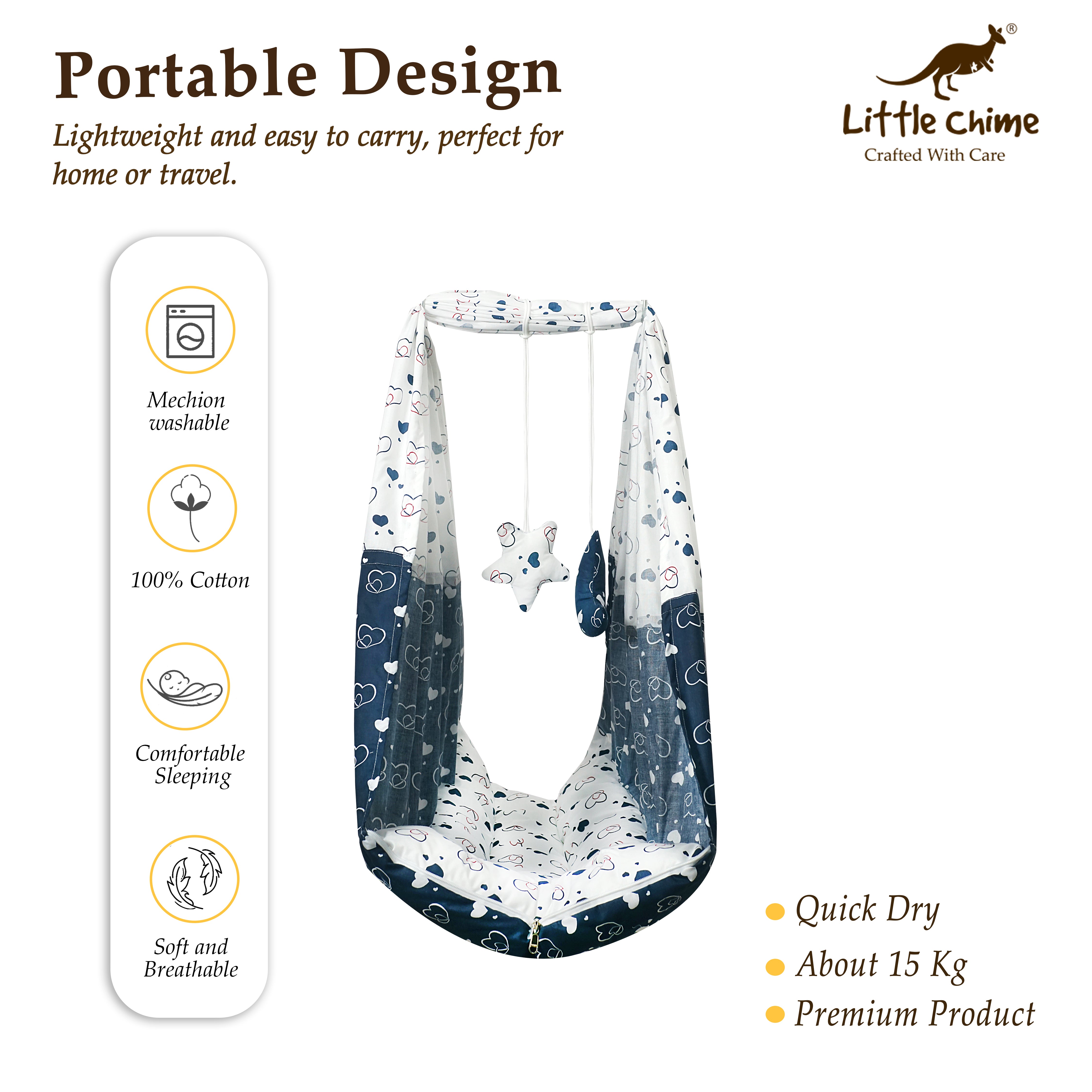 Attached Bed Cradle Cloth
